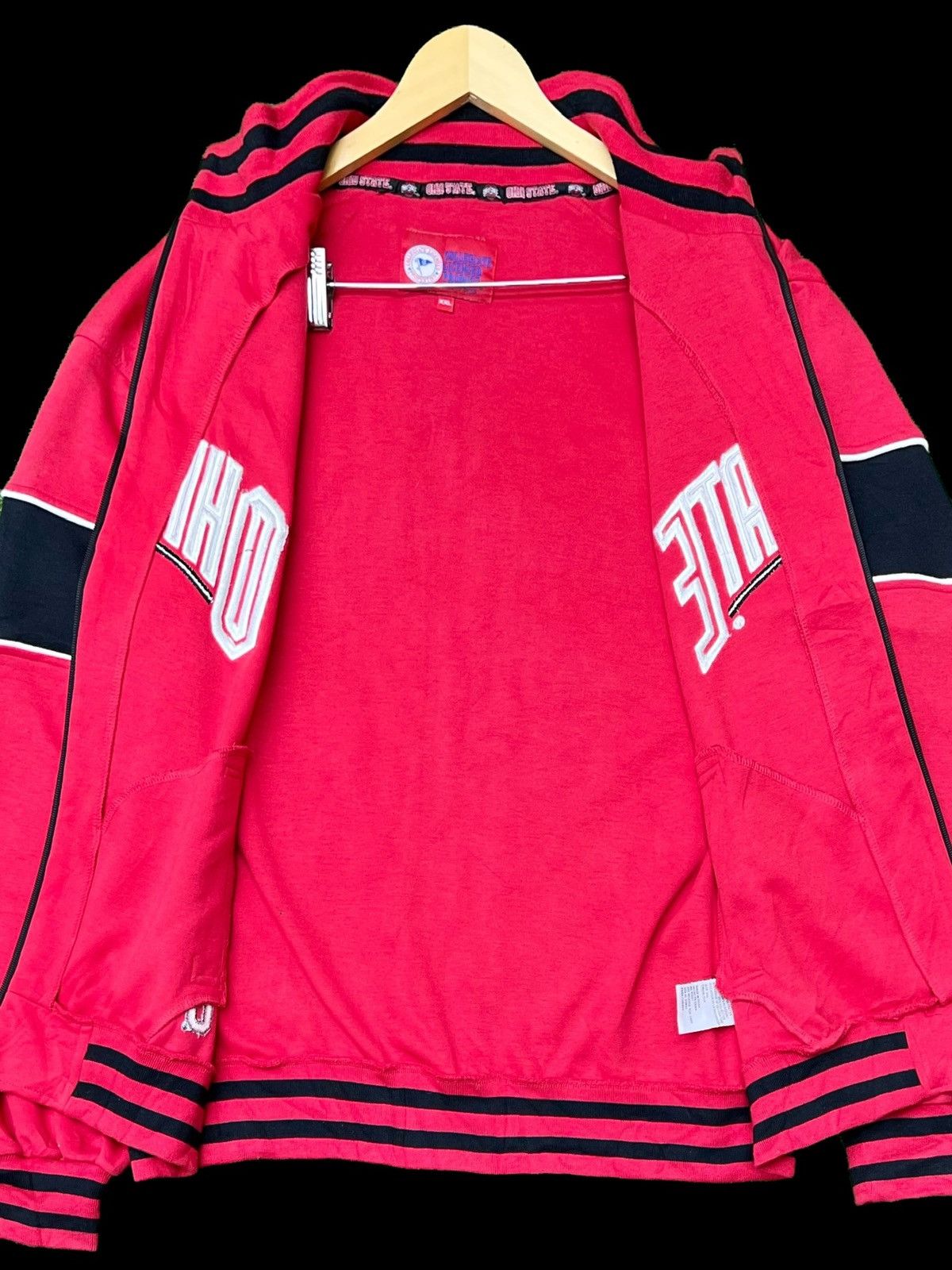Brutus VINTAGE 90s OHIO STATE BRUTUS EMBROIDERED ZIPPER JACKET Size US XXL / EU 58 / 5 - 11 Thumbnail