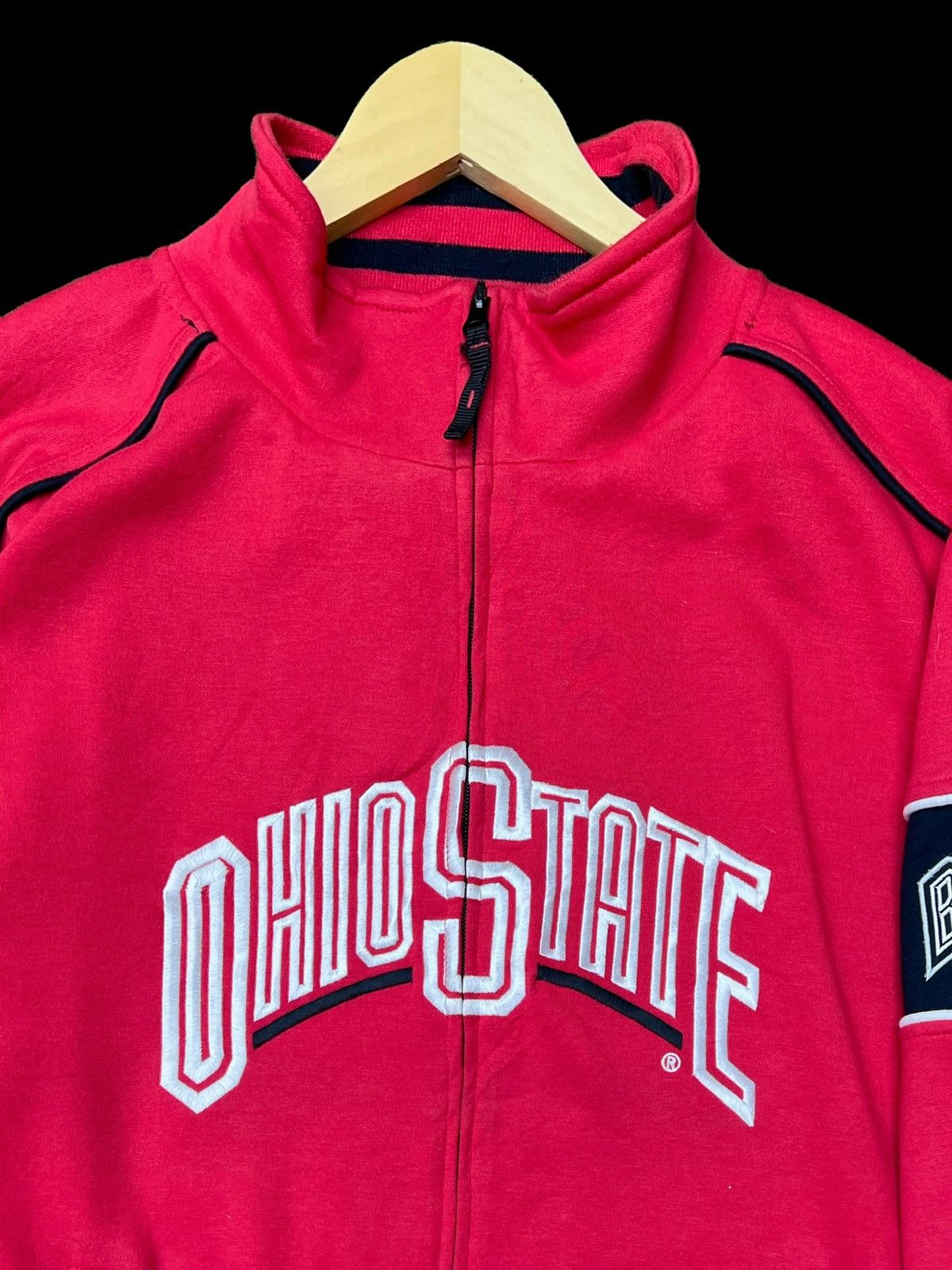 Brutus VINTAGE 90s OHIO STATE BRUTUS EMBROIDERED ZIPPER JACKET Size US XXL / EU 58 / 5 - 4 Thumbnail