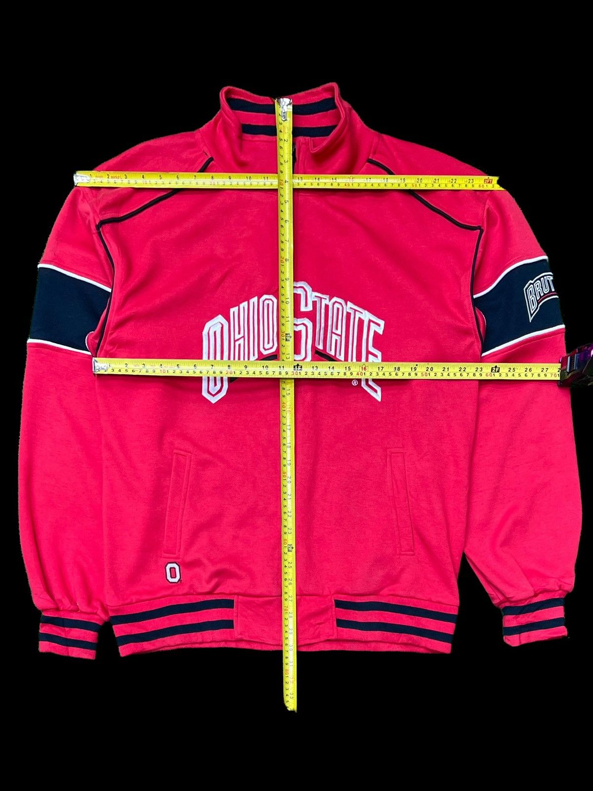 Brutus VINTAGE 90s OHIO STATE BRUTUS EMBROIDERED ZIPPER JACKET Size US XXL / EU 58 / 5 - 15 Thumbnail