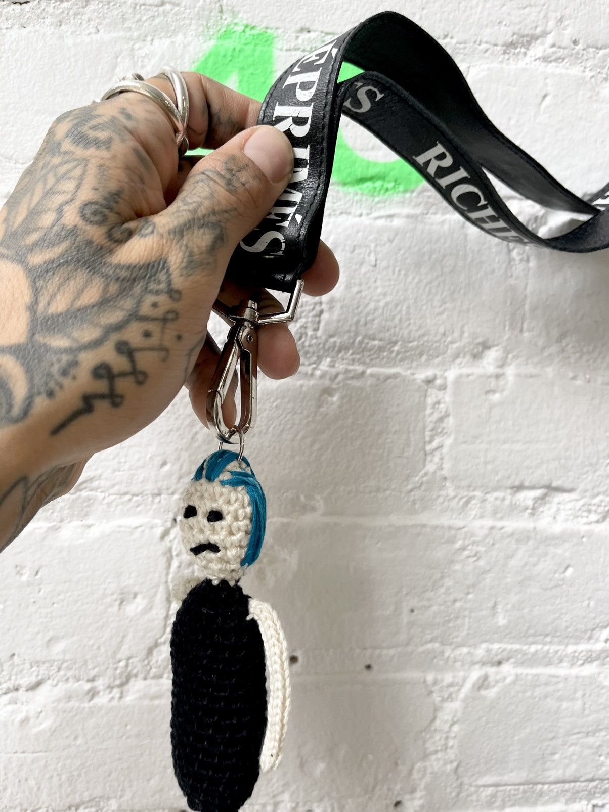 Enfants Riches Deprimes ERD HAND WOVEN KEYCHAIN BY HENRI Size ONE SIZE - 1 Thumbnail