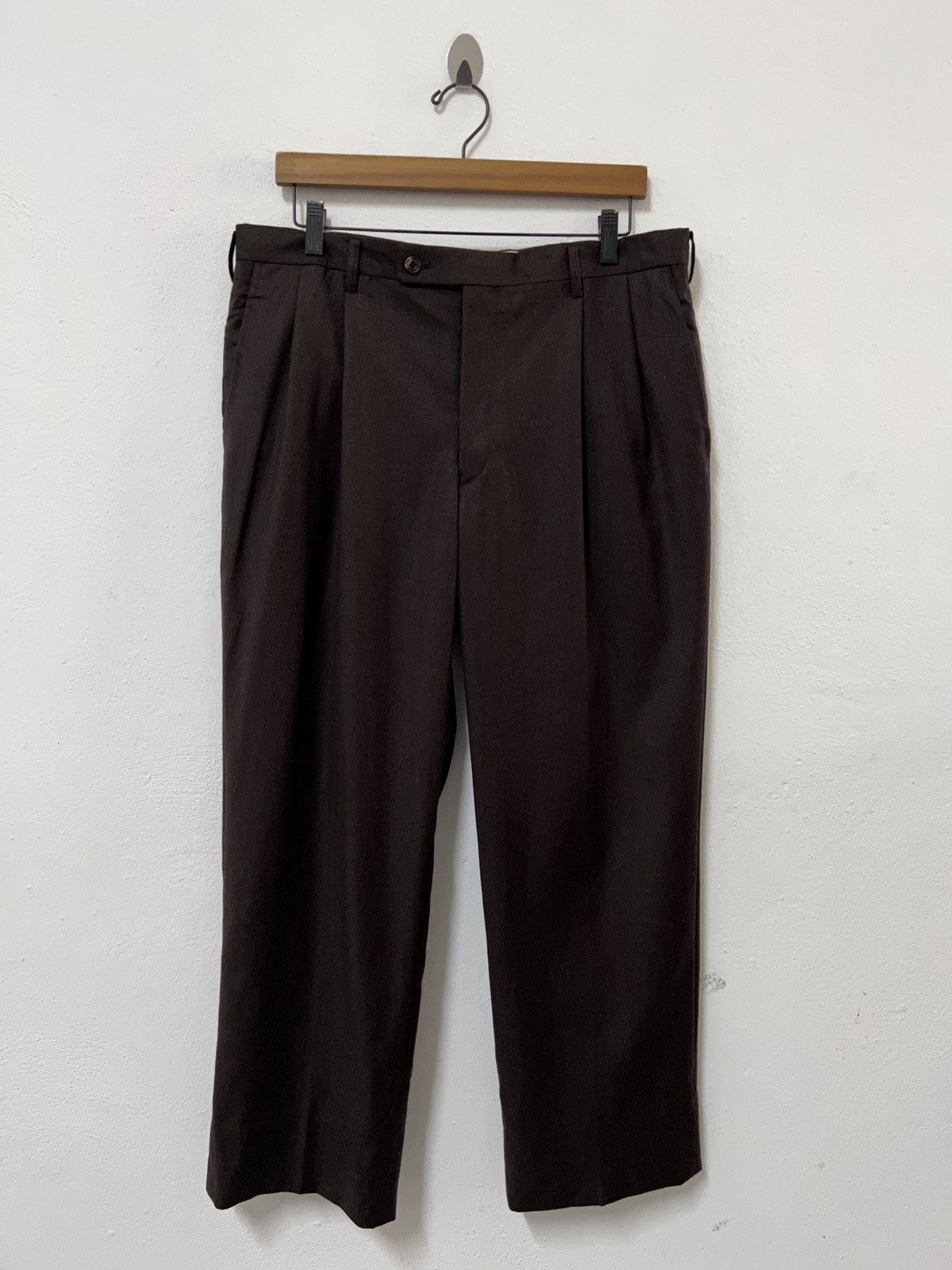 Aquascutum Aquascutum Wool Pant Size US 35 - 2 Thumbnail