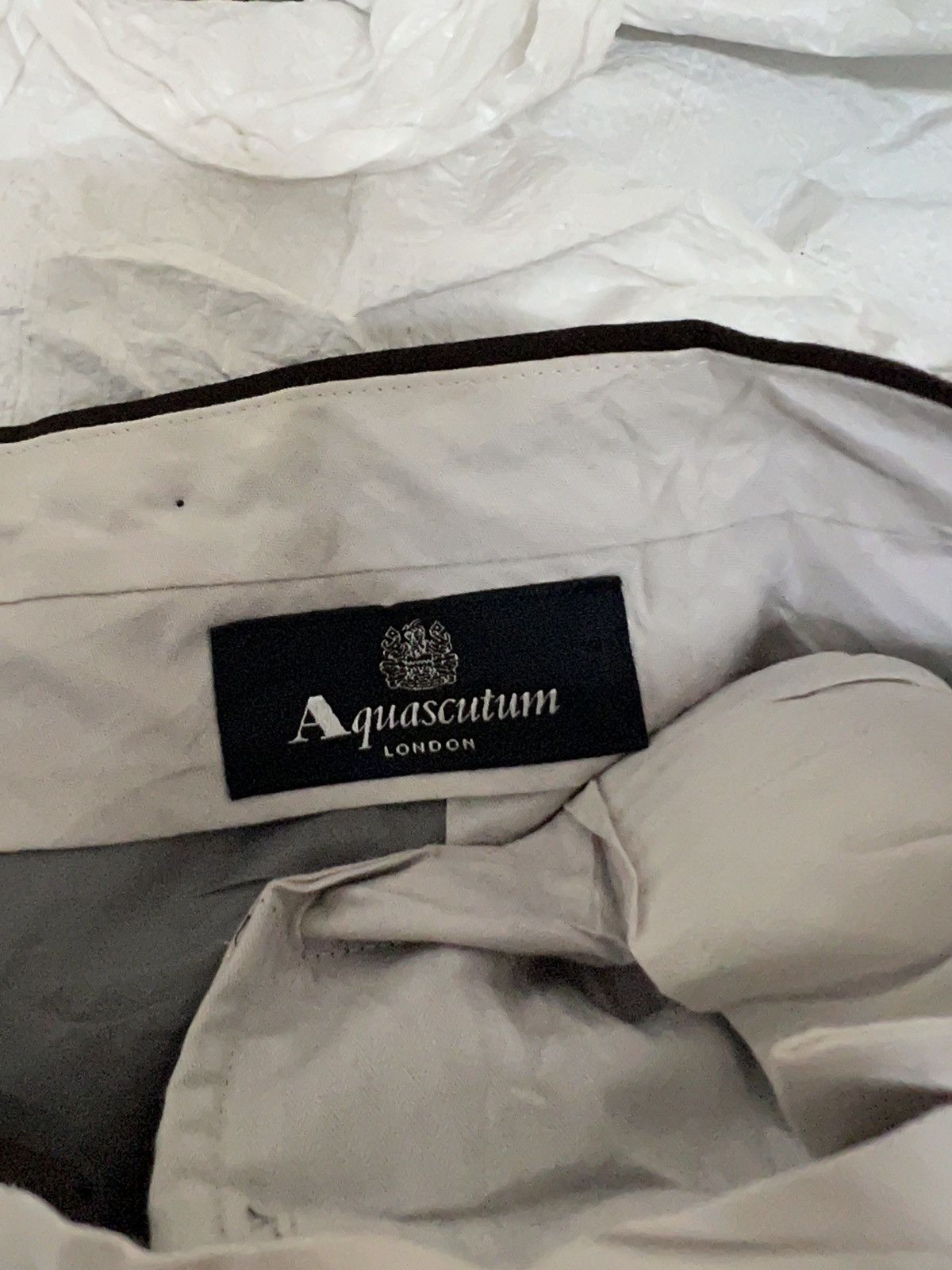 Aquascutum Aquascutum Wool Pant Size US 35 - 7 Thumbnail