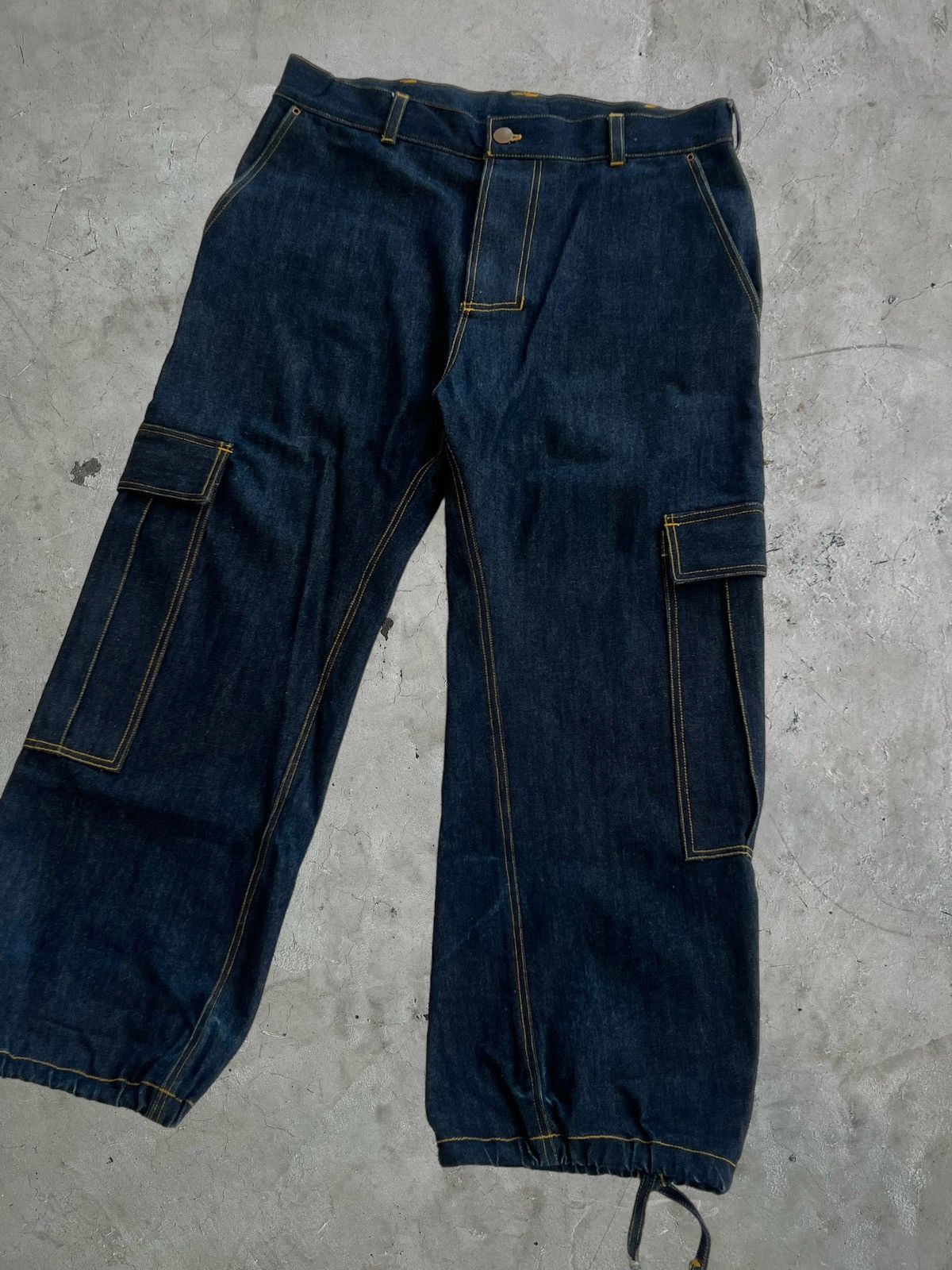 Aris Tatalovich 1/1 Aris Tatalovich Big Pockets Cargo Denims Size US 34 / EU 50 - 3 Thumbnail