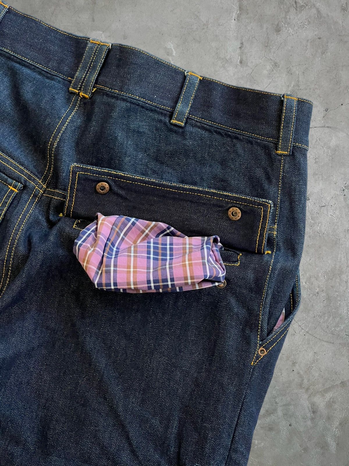 Aris Tatalovich 1/1 Aris Tatalovich Big Pockets Cargo Denims Size US 34 / EU 50 - 13 Thumbnail