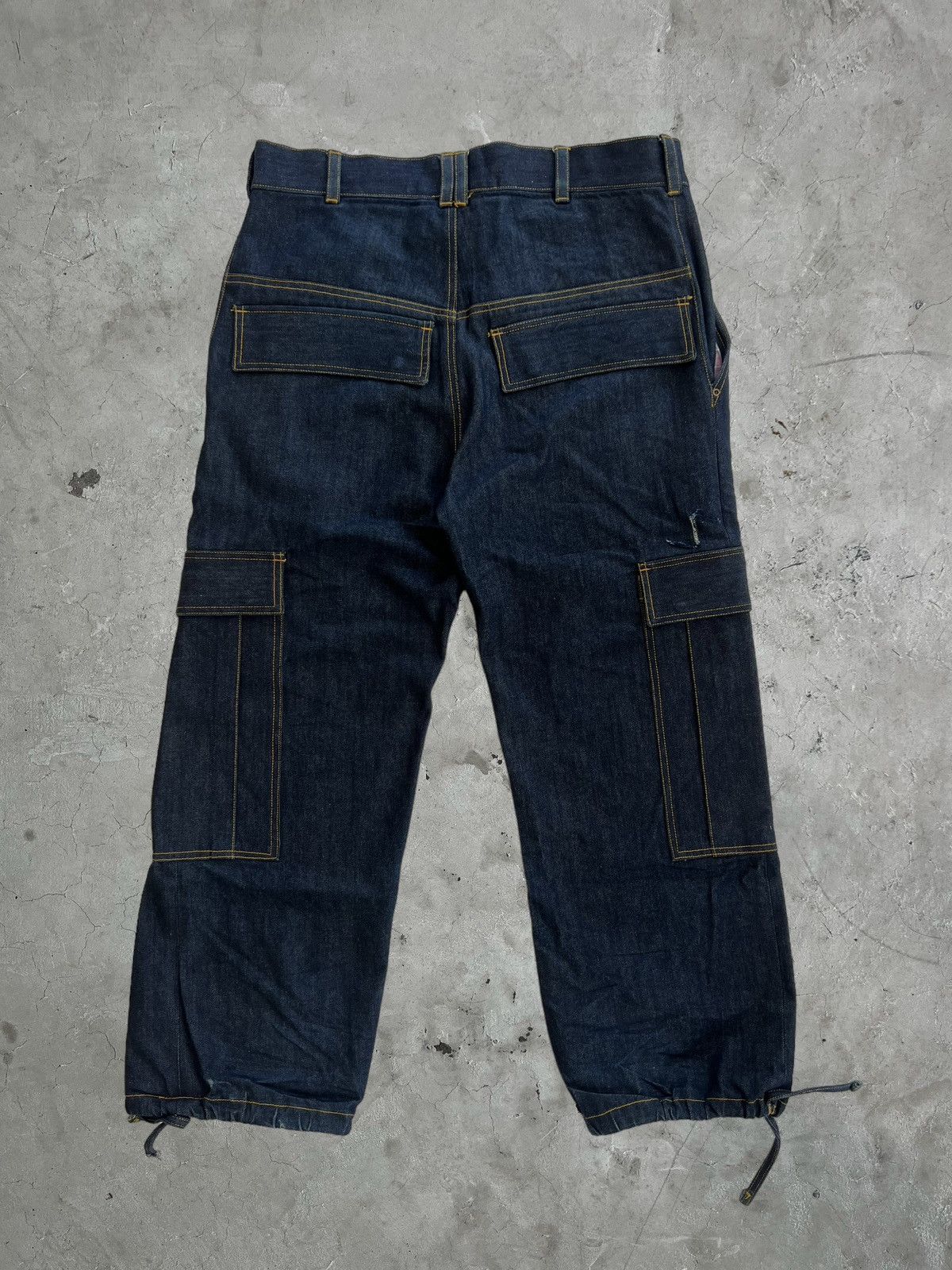 Aris Tatalovich 1/1 Aris Tatalovich Big Pockets Cargo Denims Size US 34 / EU 50 - 2 Thumbnail