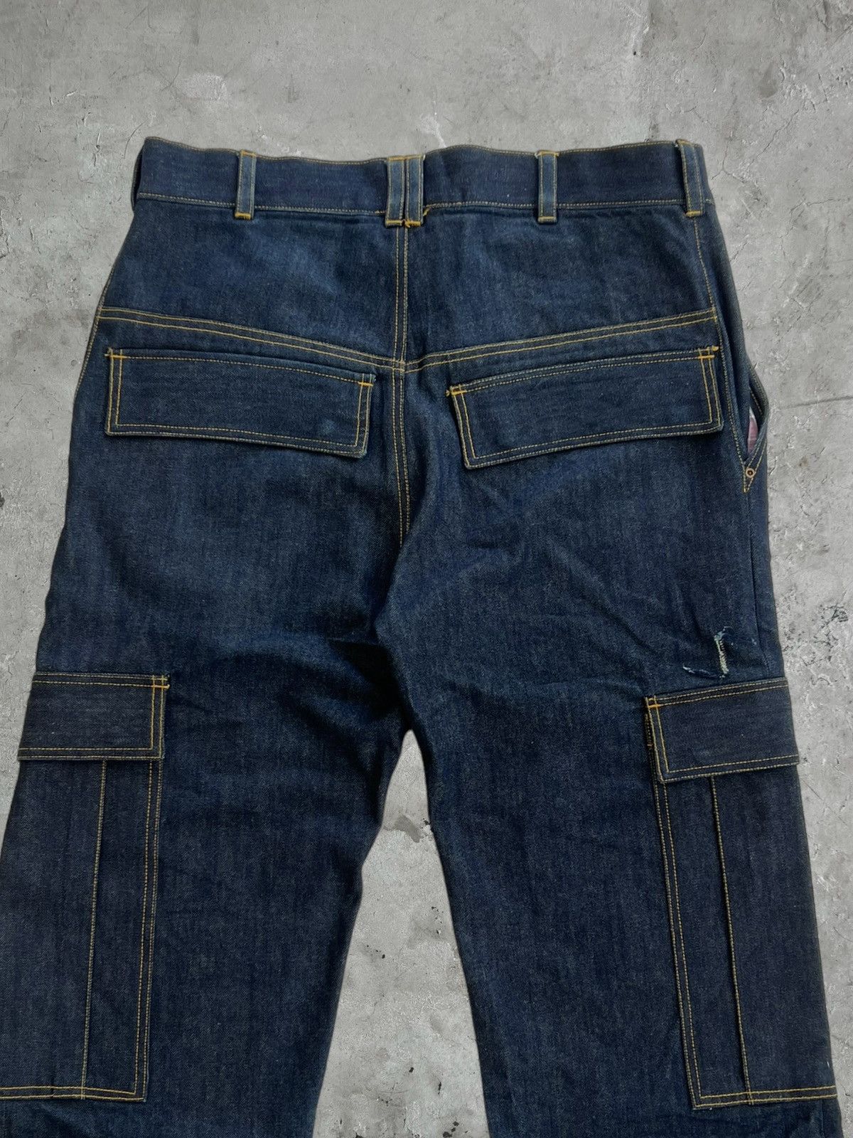 Aris Tatalovich 1/1 Aris Tatalovich Big Pockets Cargo Denims Size US 34 / EU 50 - 10 Thumbnail