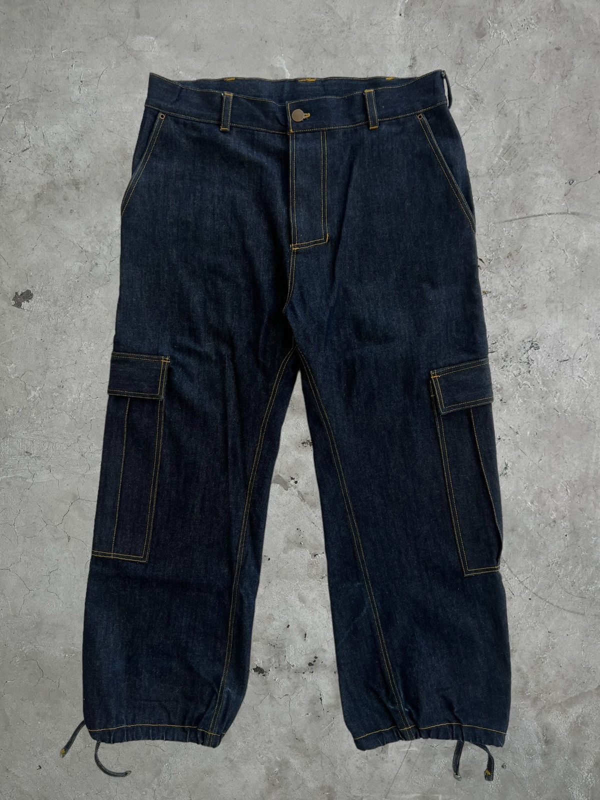 Aris Tatalovich 1/1 Aris Tatalovich Big Pockets Cargo Denims Size US 34 / EU 50 - 1 Thumbnail