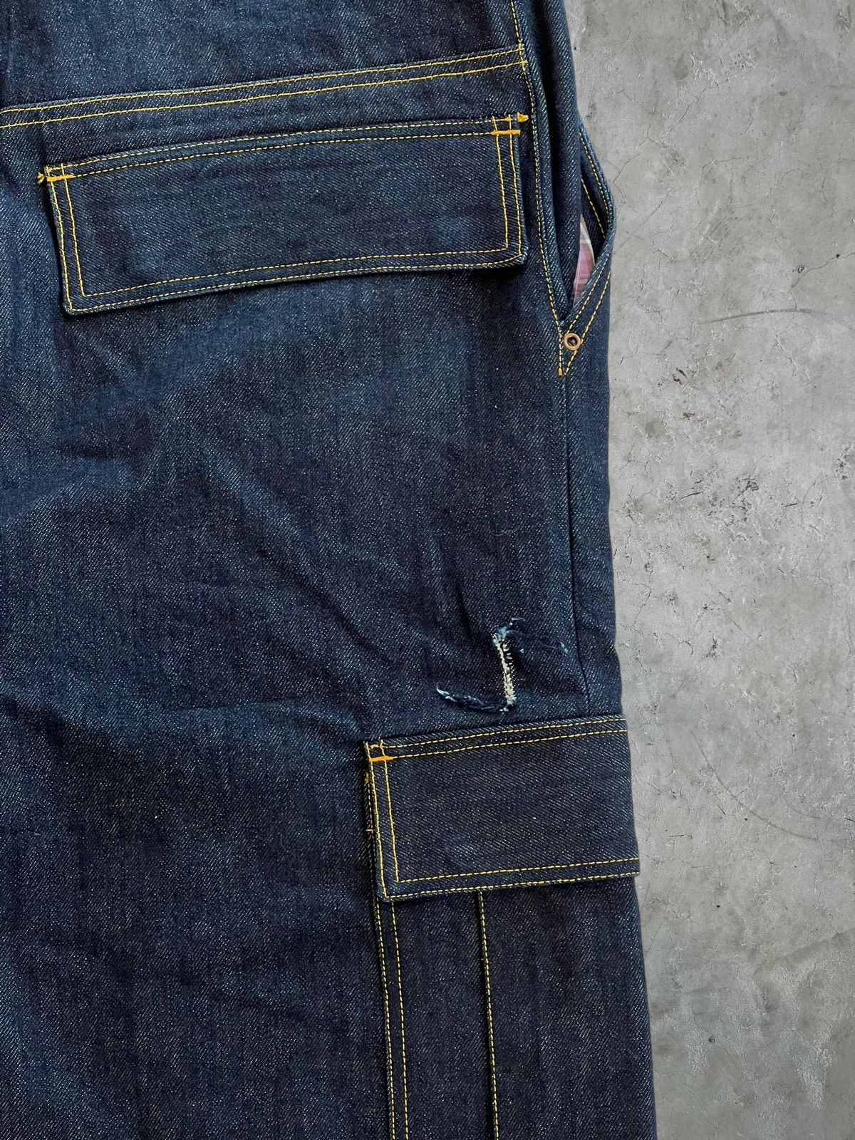 Aris Tatalovich 1/1 Aris Tatalovich Big Pockets Cargo Denims Size US 34 / EU 50 - 11 Thumbnail