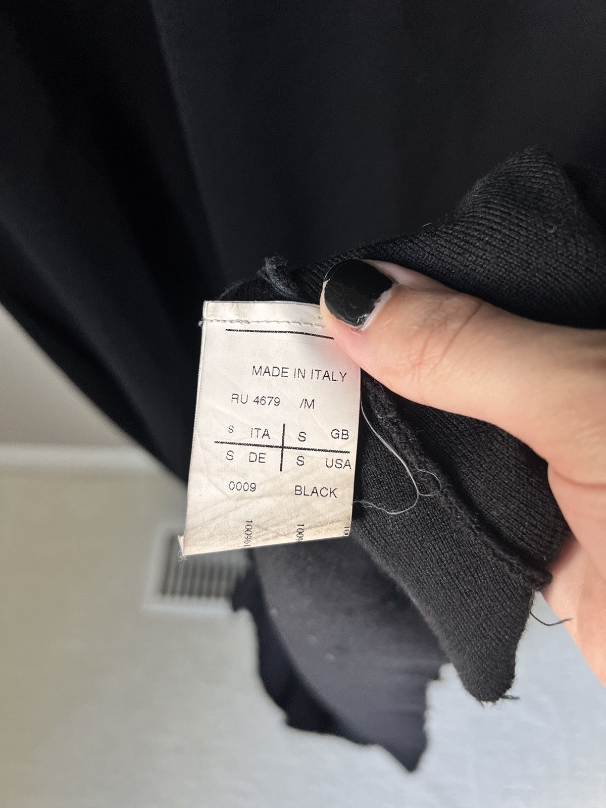 Rick Owens Archive FW09 CRUST Men’s Merino Wool Dress Size US S / EU 44-46 / 1 - 5 Thumbnail