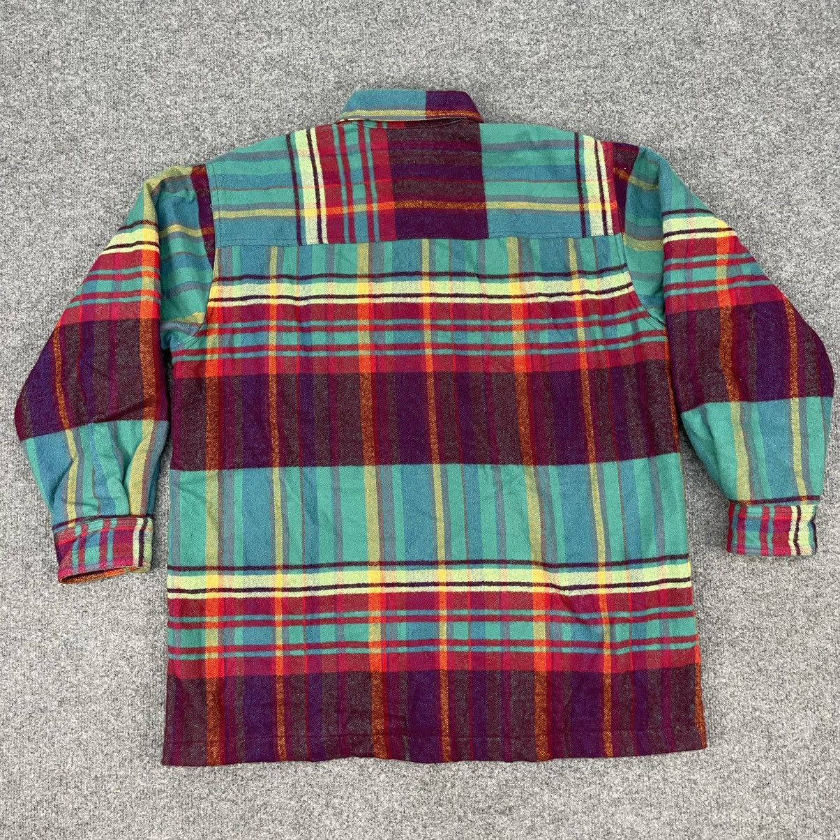 Flannel × Japanese Brand × Vintage Great Tour Vintage Flannel Wool Jacket Size US L / EU 52-54 / 3 - 5 Thumbnail