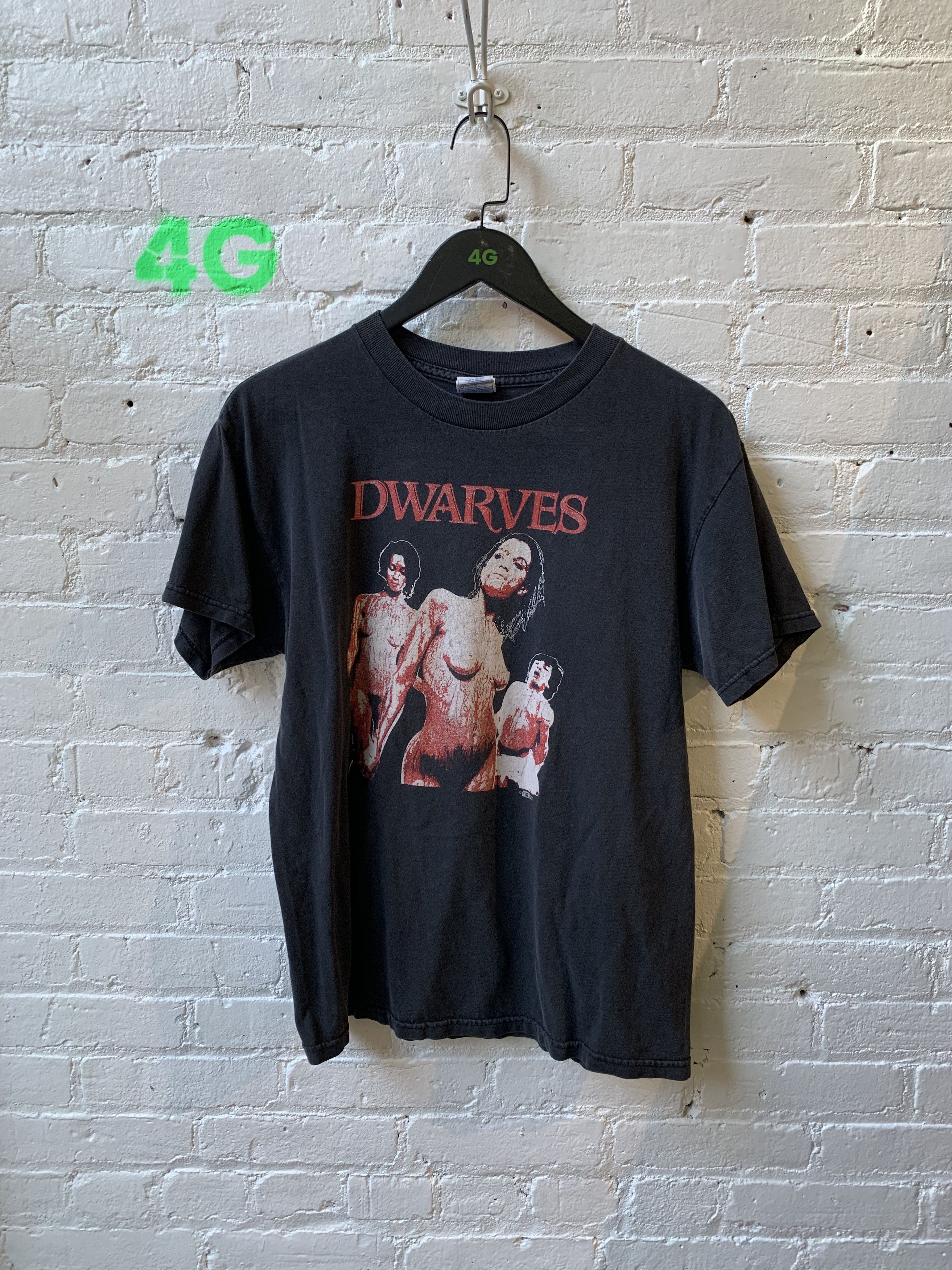image of Vintage Blood Guts Pussy Tee in Black, Men's (Size Medium)