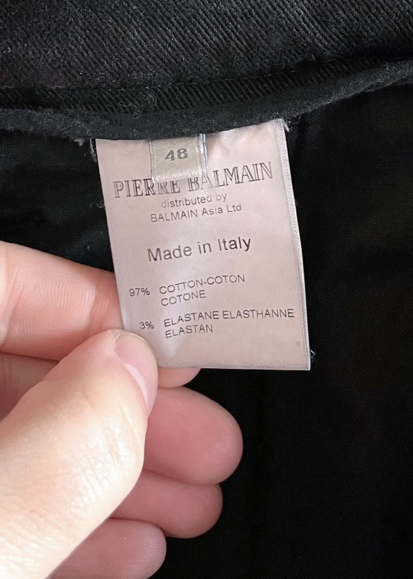 Pierre Balmain Pierre Balmain Black Pleated Twill Shorts Size US 32 / EU 48 - 5 Thumbnail