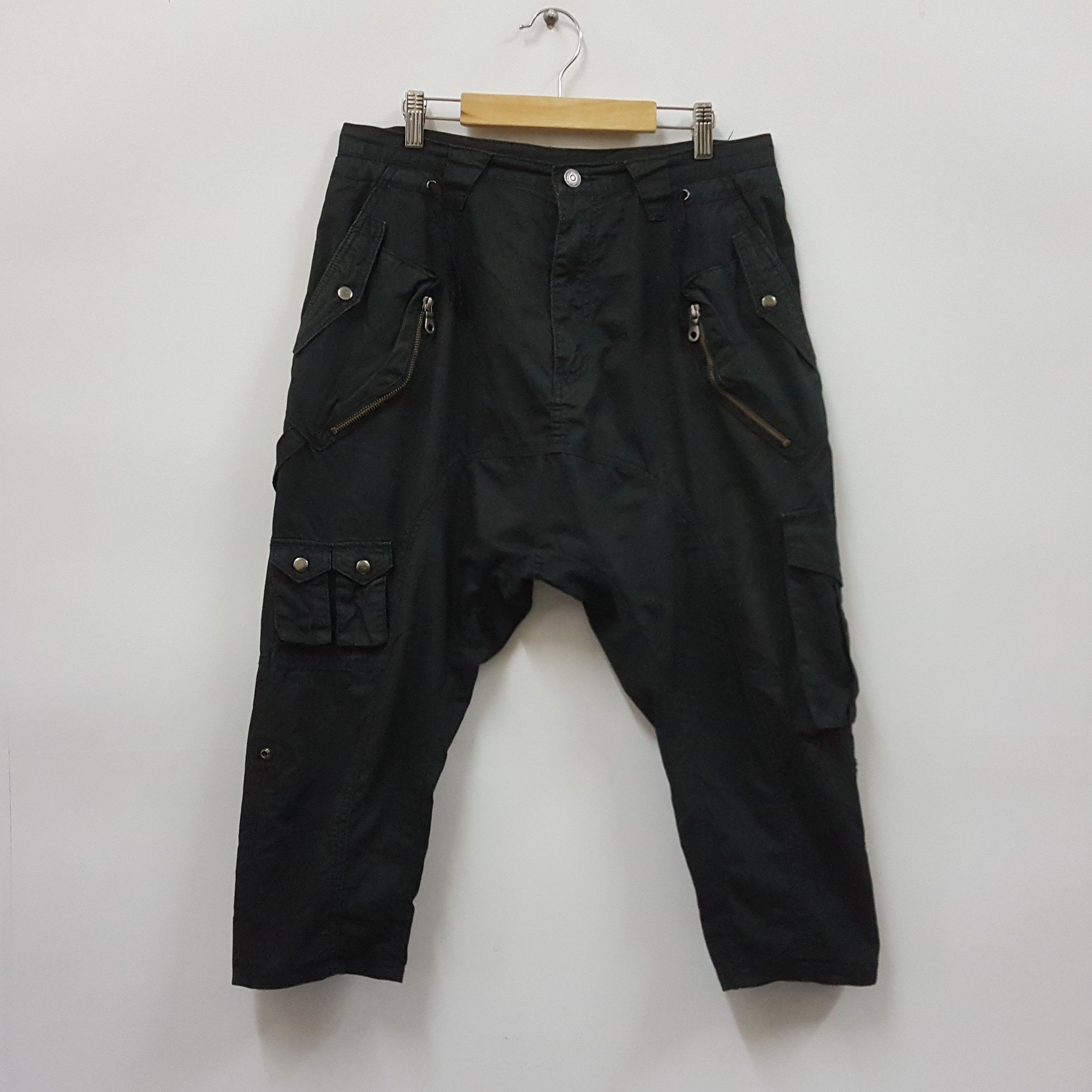 Vintage Japanese Brand PPFM nice design short Trouser pants - Bottoms