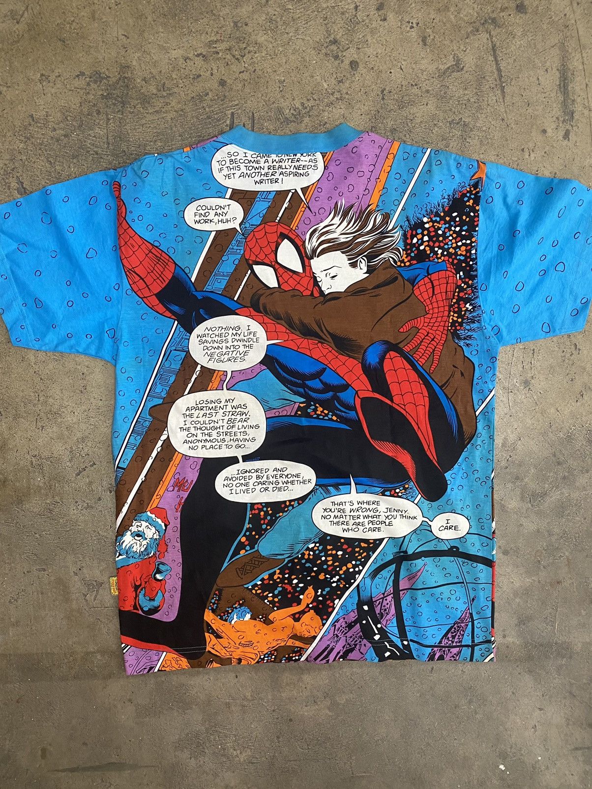 Marvel Comics × Vintage Vintage Spider Man All Over Print Tee M L OVP vtg rare 1997 Size US S / EU 44-46 / 1 - 5 Thumbnail