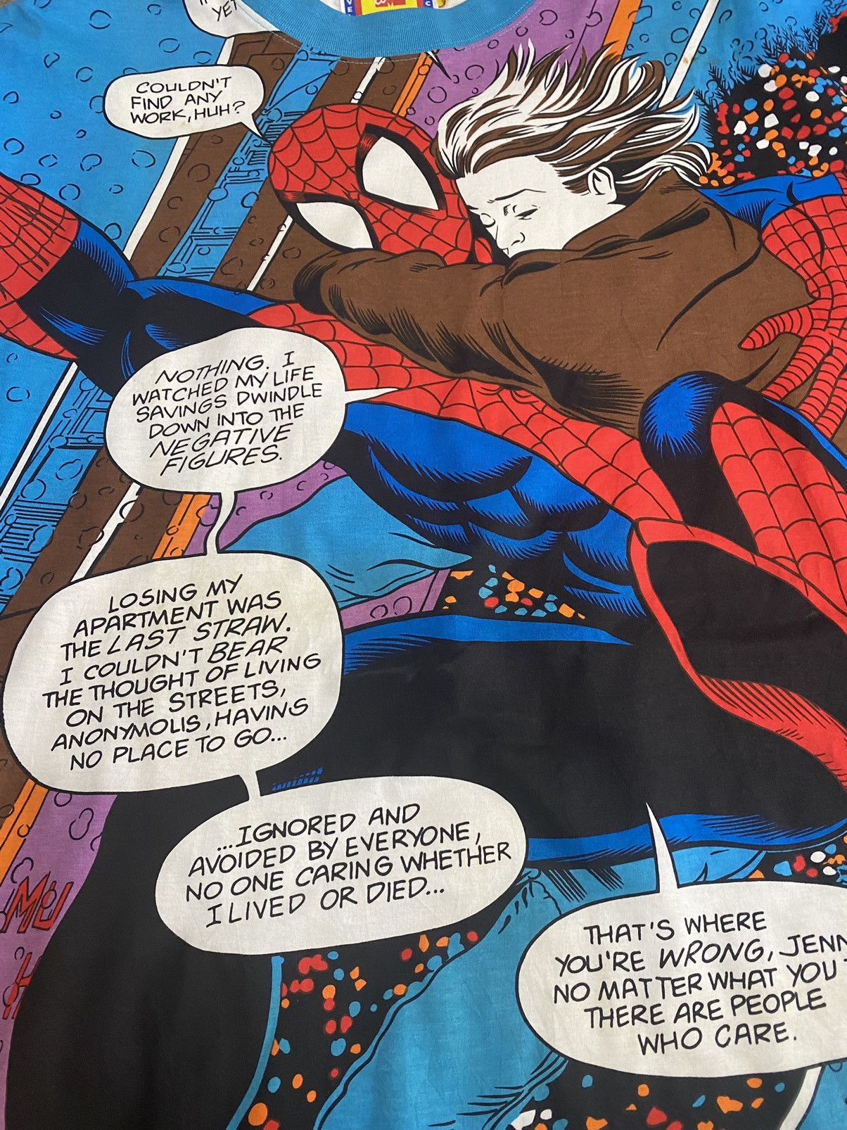 Marvel Comics × Vintage Vintage Spider Man All Over Print Tee M L OVP vtg rare 1997 Size US S / EU 44-46 / 1 - 2 Thumbnail