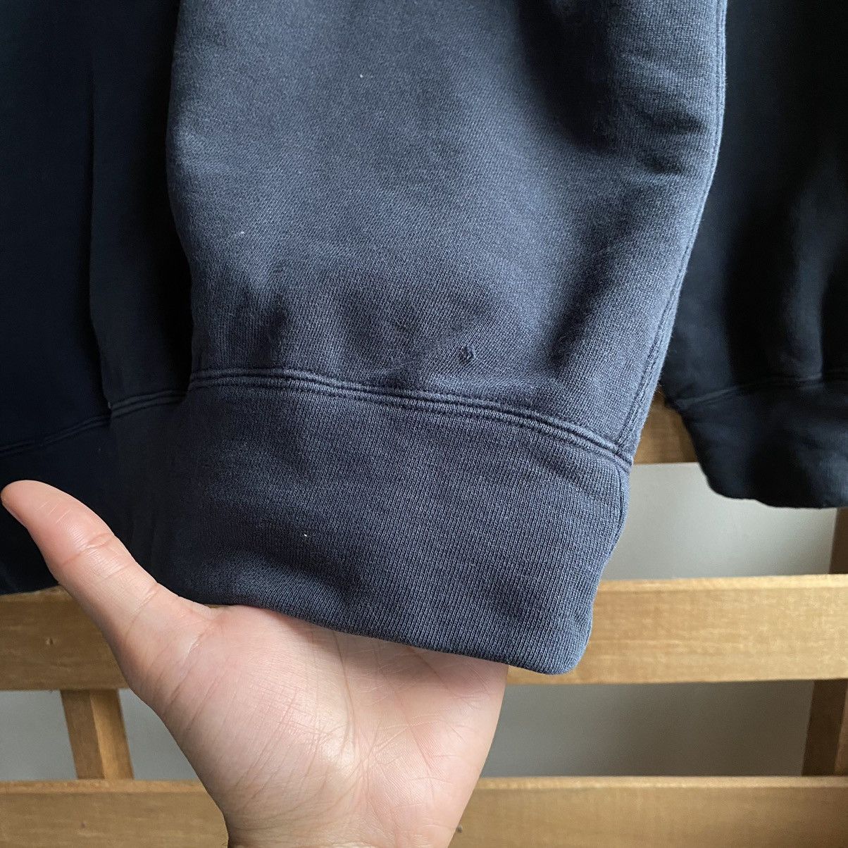 Comme des Garcons AD2003 Comme Des Garcons Tricot Cardigan Thrashed Faded Size US M / EU 48-50 / 2 - 10 Thumbnail
