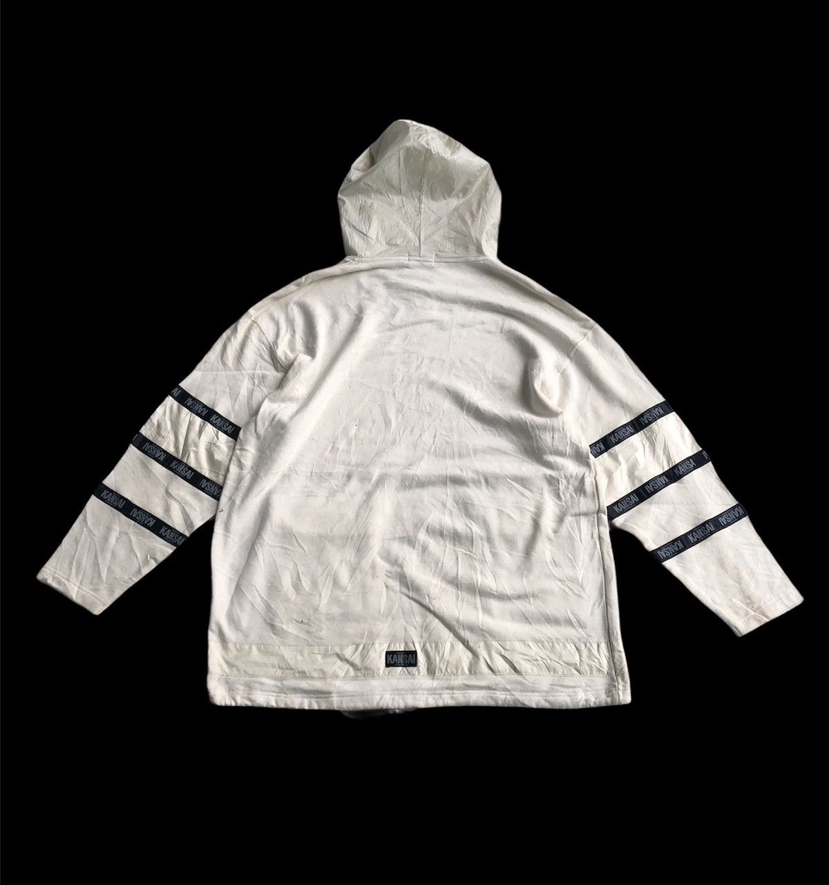 Japanese Brand × Kansai Yamamoto FREE SHIPPING INTERNATIONAL Kansai Impact Full Taped Hoodie Size US L / EU 52-54 / 3 - 2 Thumbnail