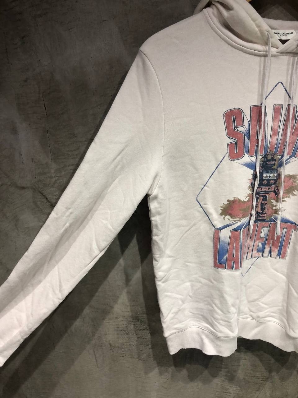 Saint Laurent Paris Saint Laurent Paris Robot Hoodie Size US M / EU 48-50 / 2 - 6 Thumbnail