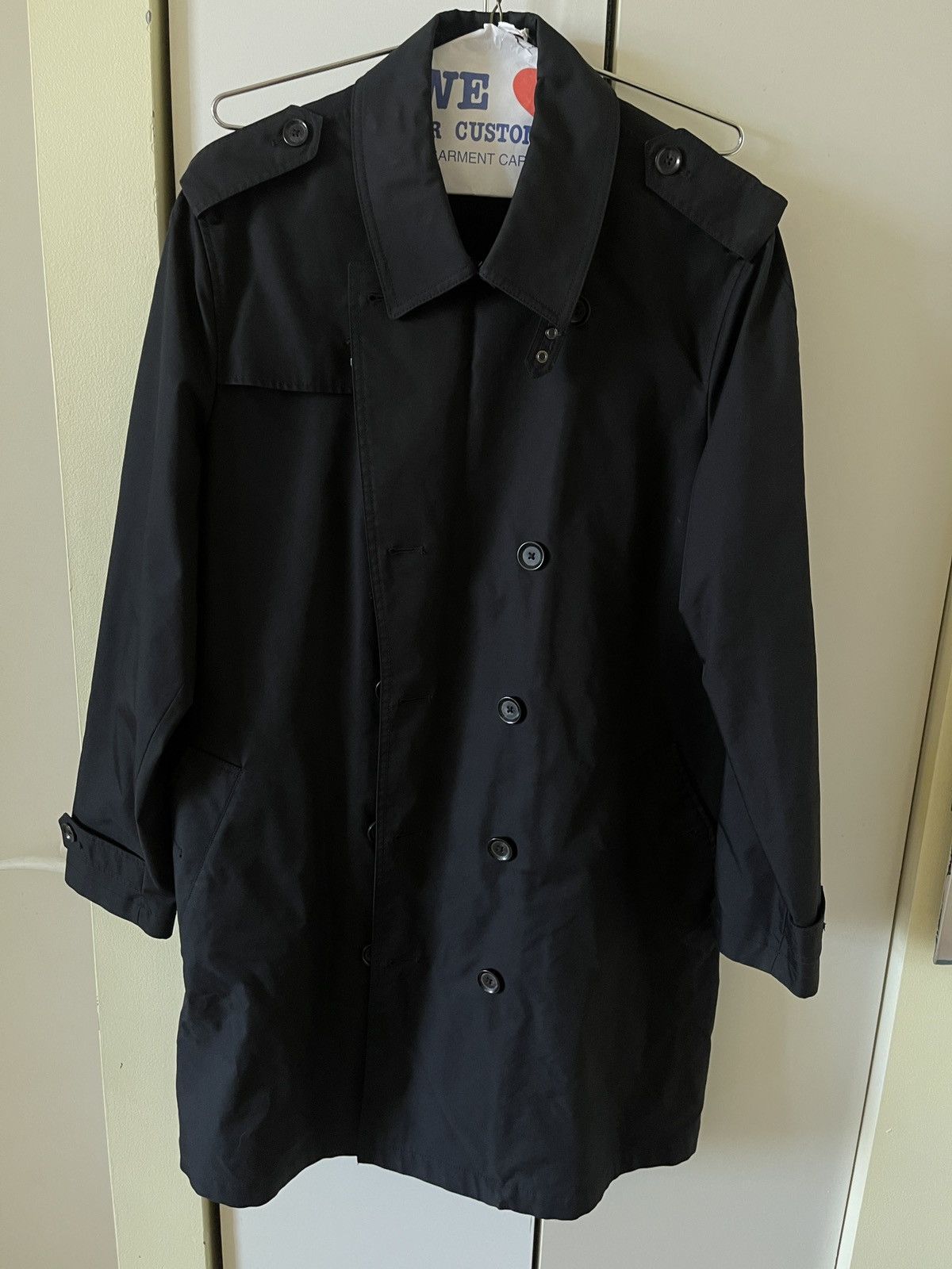 Classic water-repellent trench coat