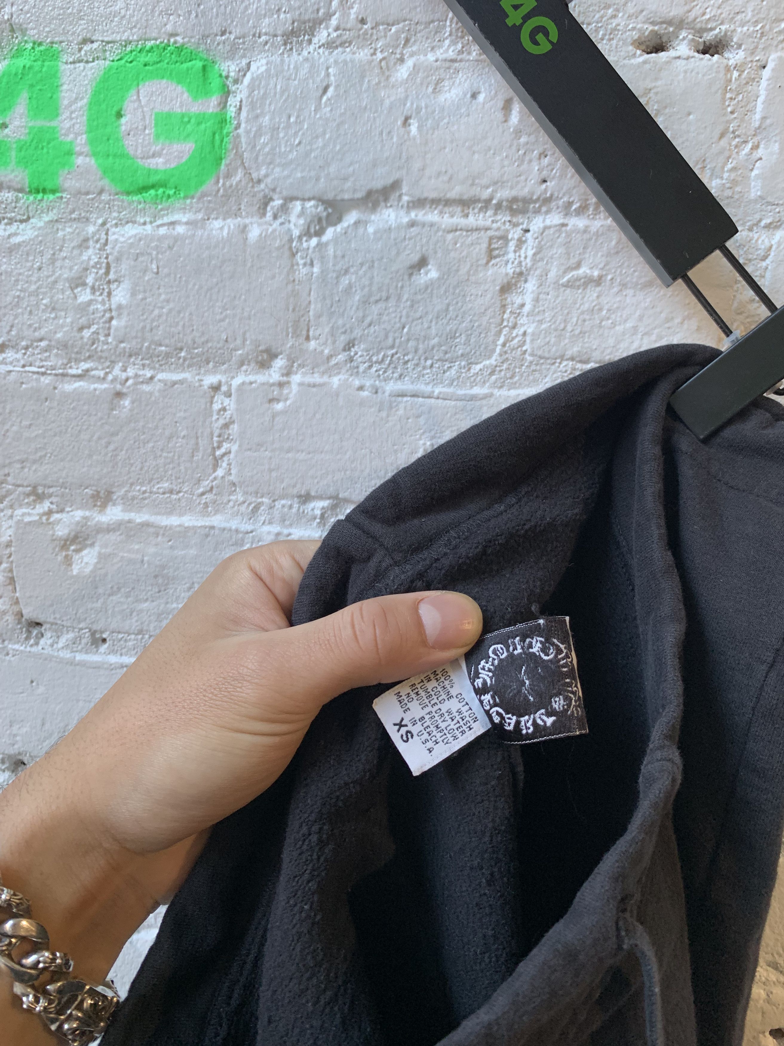 Chrome Hearts × Vintage Vintage x CHROME HEARTS CROSS SWEATS BAGGY Size US 34 / EU 50 - 6 Thumbnail