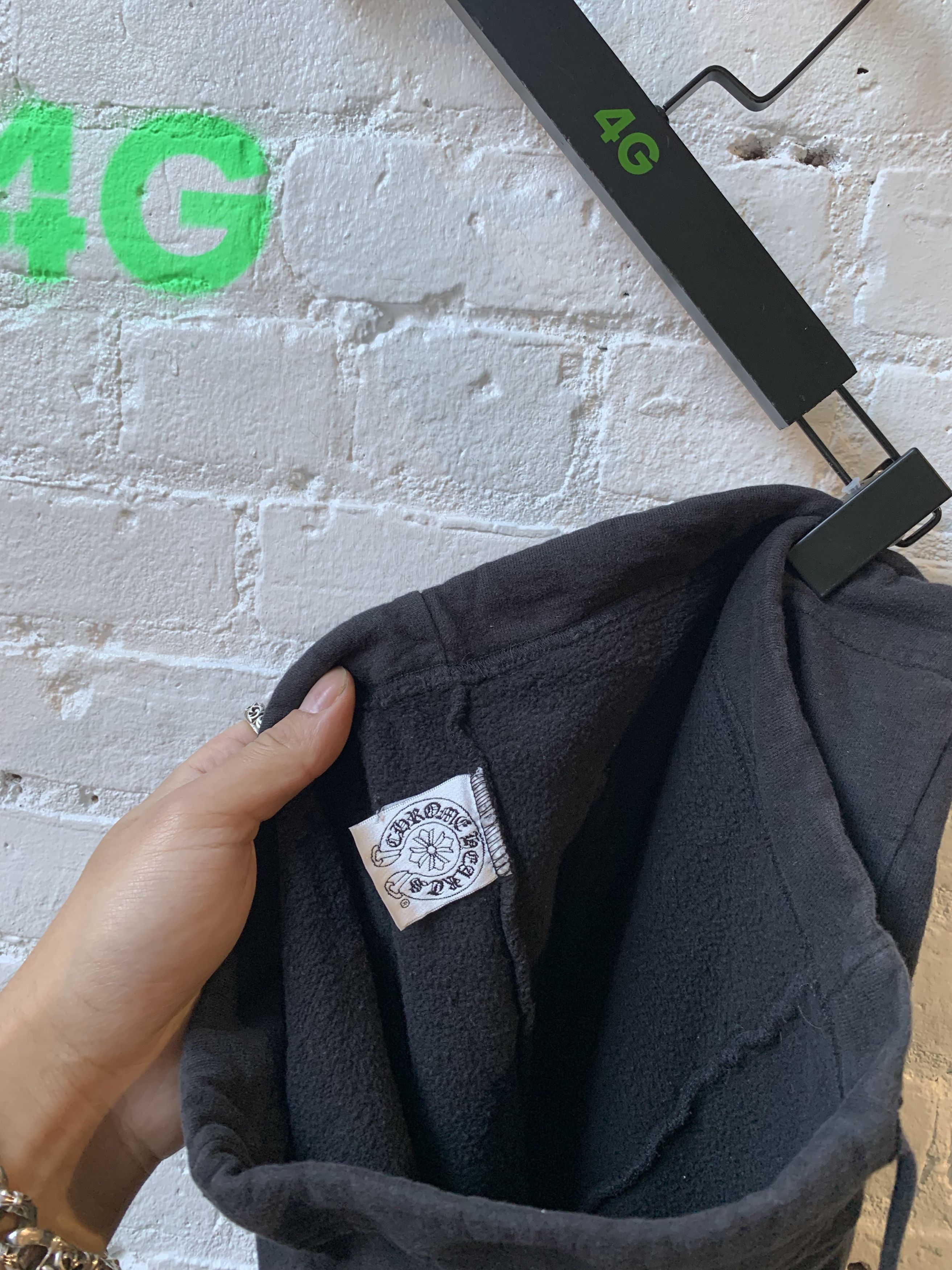 Chrome Hearts × Vintage Vintage x CHROME HEARTS CROSS SWEATS BAGGY Size US 34 / EU 50 - 5 Thumbnail