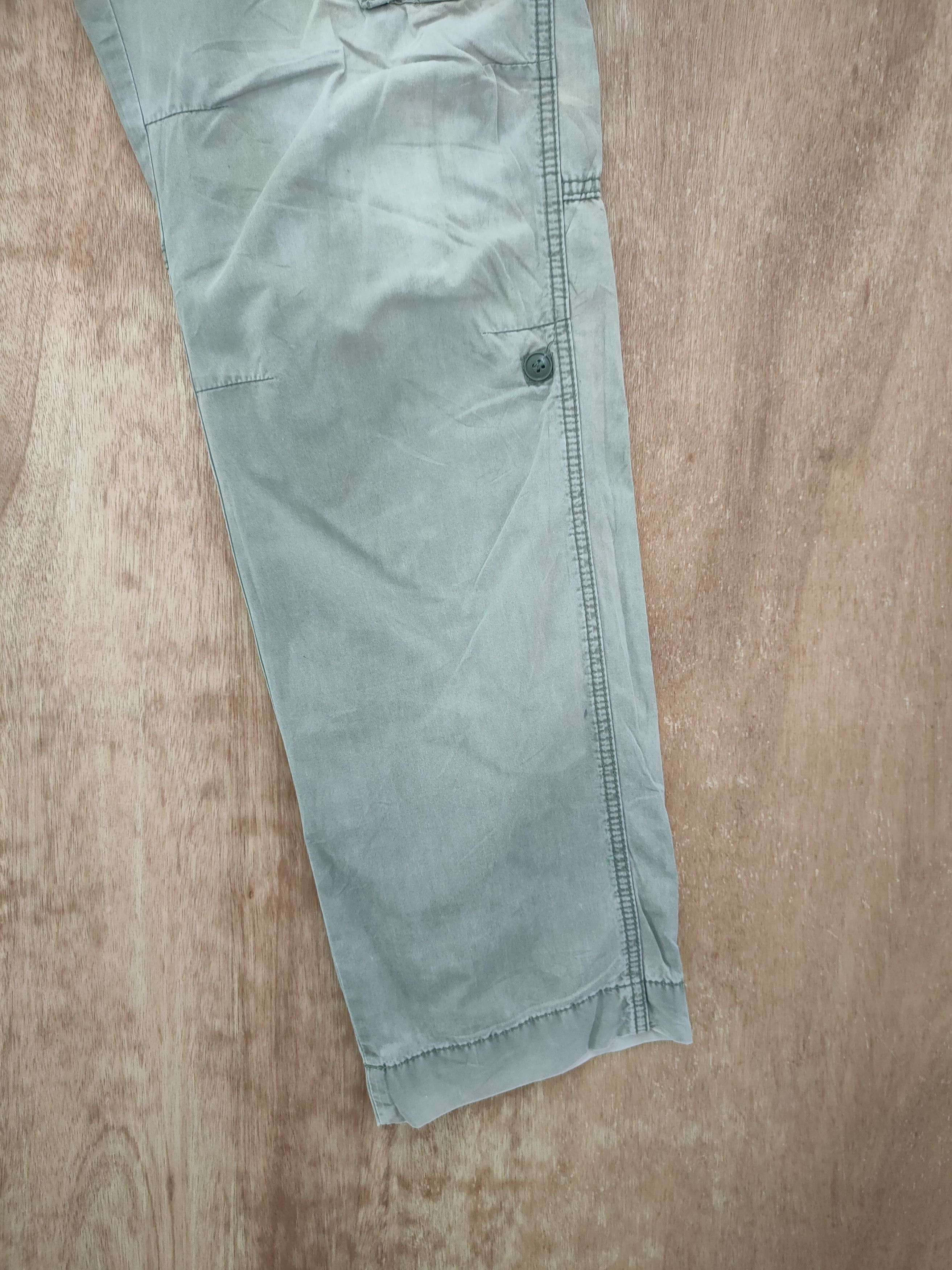 Vintage DLL Vintage faded thrashed distresses cargo pants #sp46-256T Size US 32 / EU 48 - 3 Thumbnail