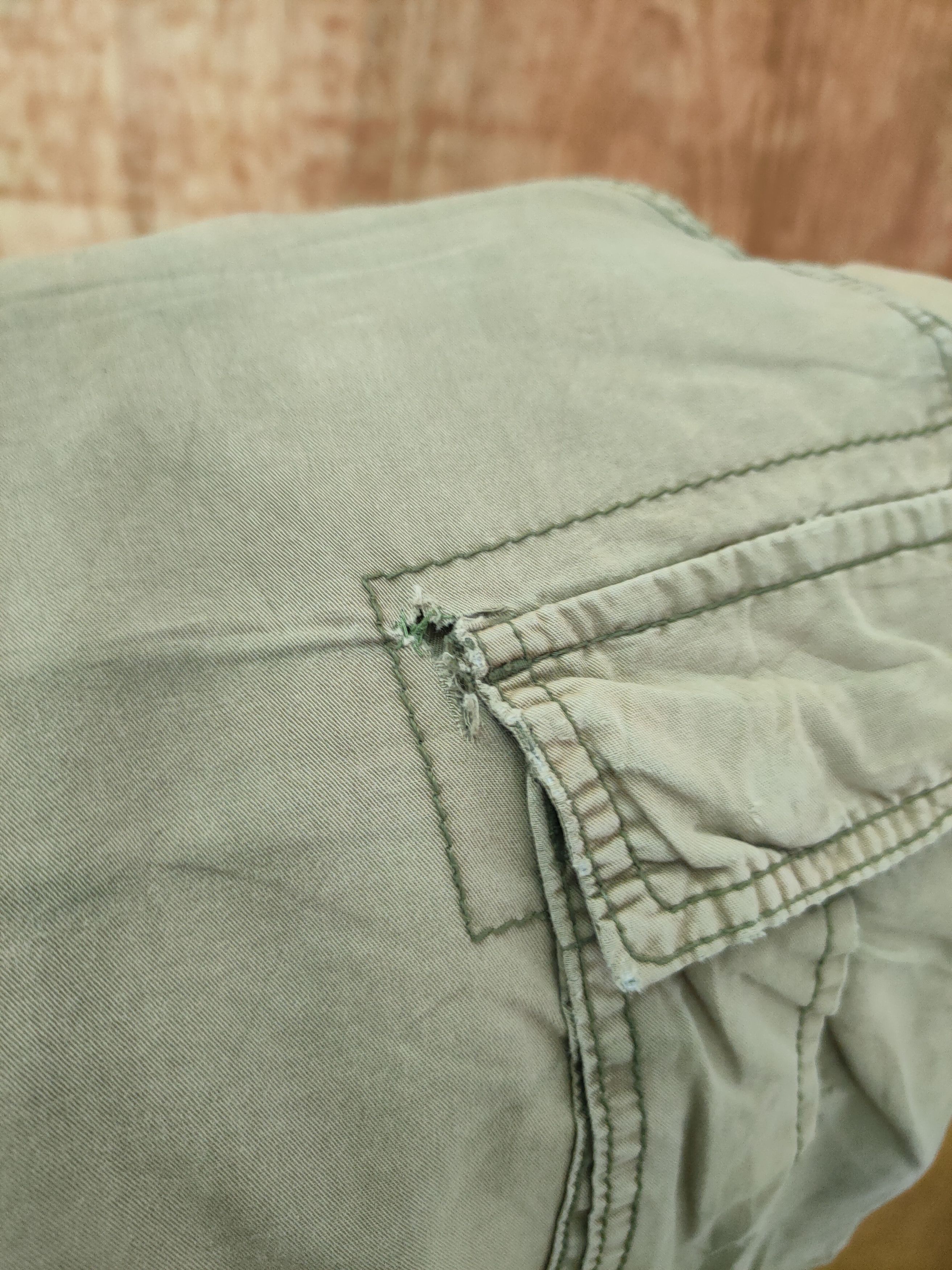 Vintage DLL Vintage faded thrashed distresses cargo pants #sp46-256T Size US 32 / EU 48 - 16 Thumbnail
