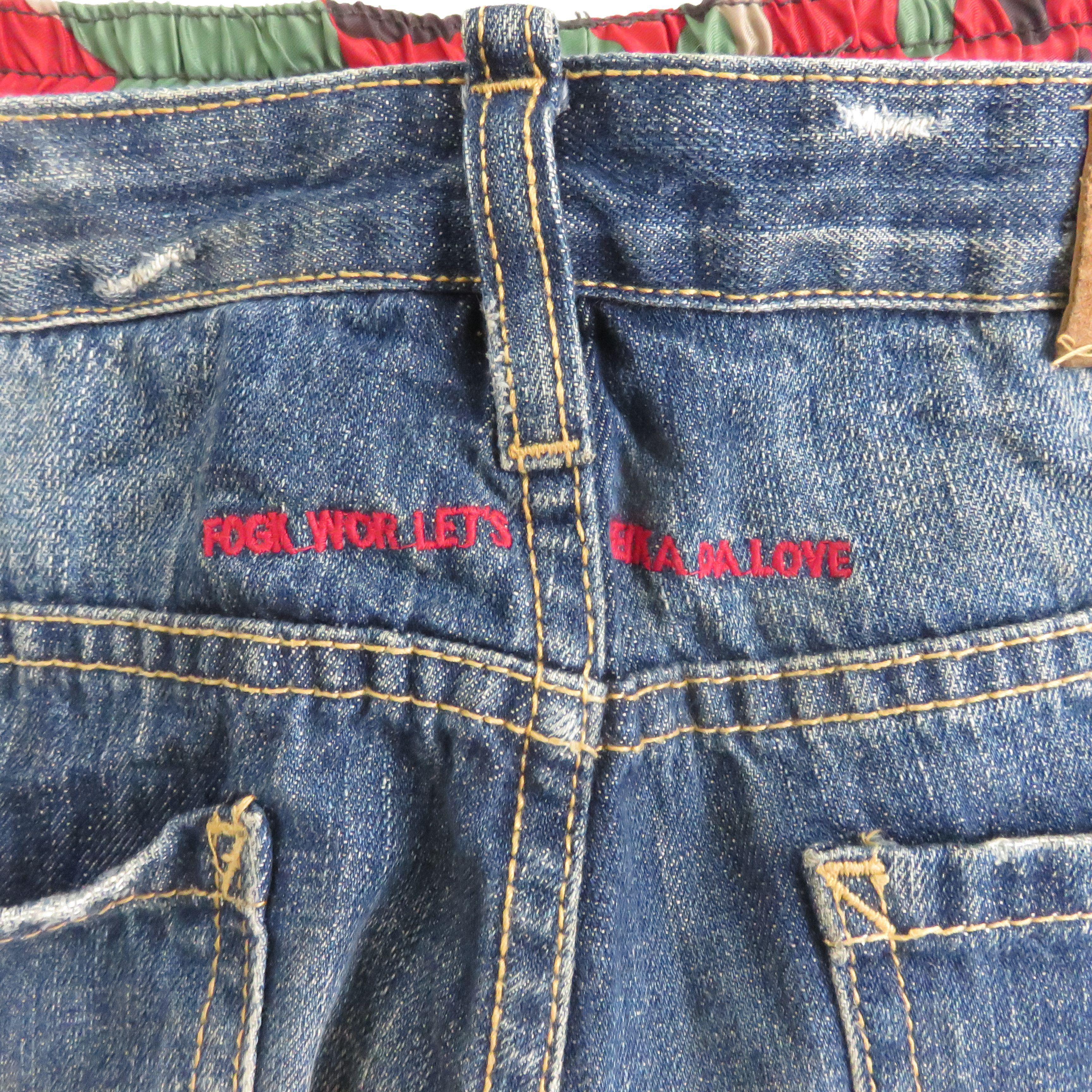Dsquared2 Dsquared2 Double Waist Wash Distressed Denim Size US 32 / EU 48 - 13 Thumbnail