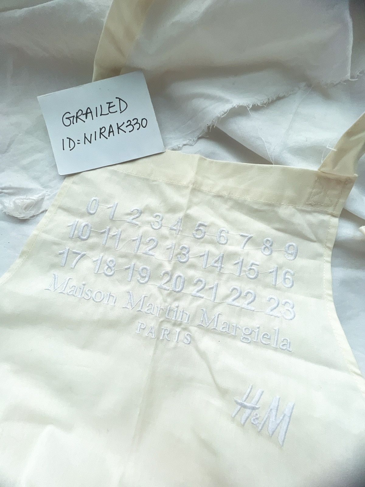 H&M × Maison Margiela 2012 Maison Martin Margiela x H&M Apron Size ONE SIZE - 4 Thumbnail