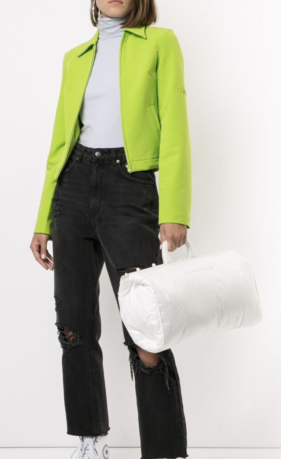 Maison Margiela 🔥 Rare! MM6 White Pillow Shopping tote bag handbag Size ONE SIZE - 1 Thumbnail