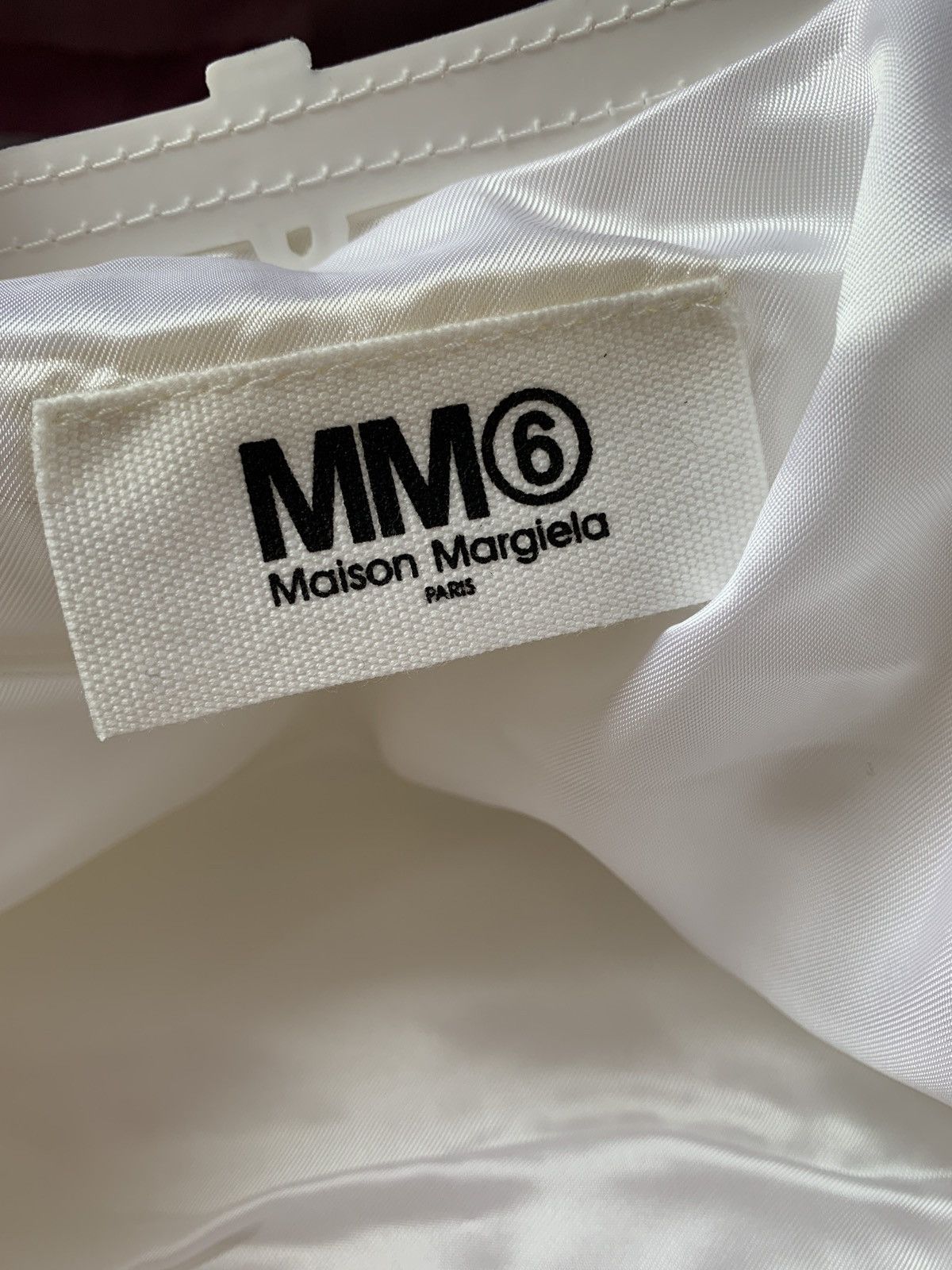 Maison Margiela 🔥 Rare! MM6 White Pillow Shopping tote bag handbag Size ONE SIZE - 6 Thumbnail