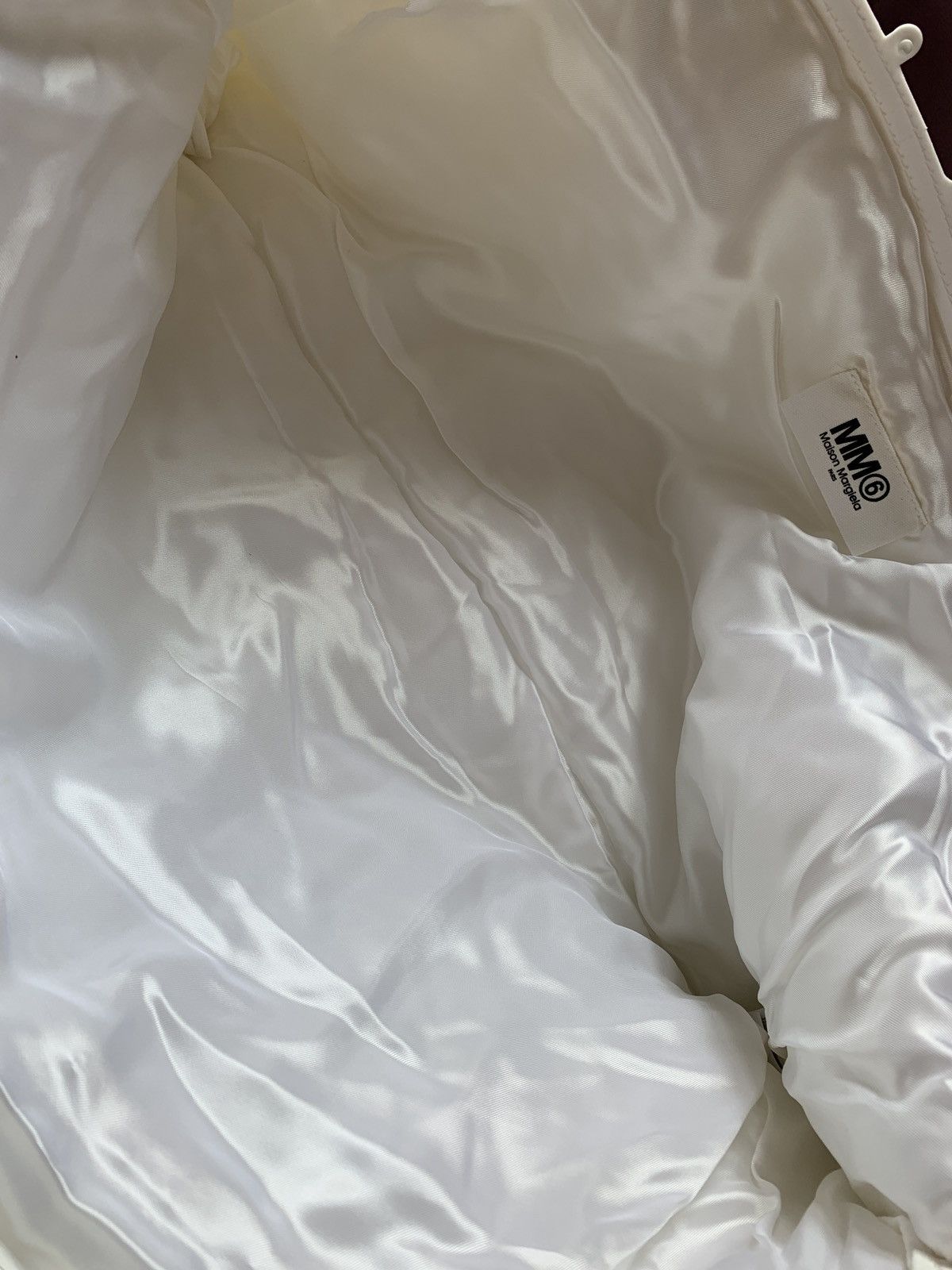Maison Margiela 🔥 Rare! MM6 White Pillow Shopping tote bag handbag Size ONE SIZE - 7 Thumbnail