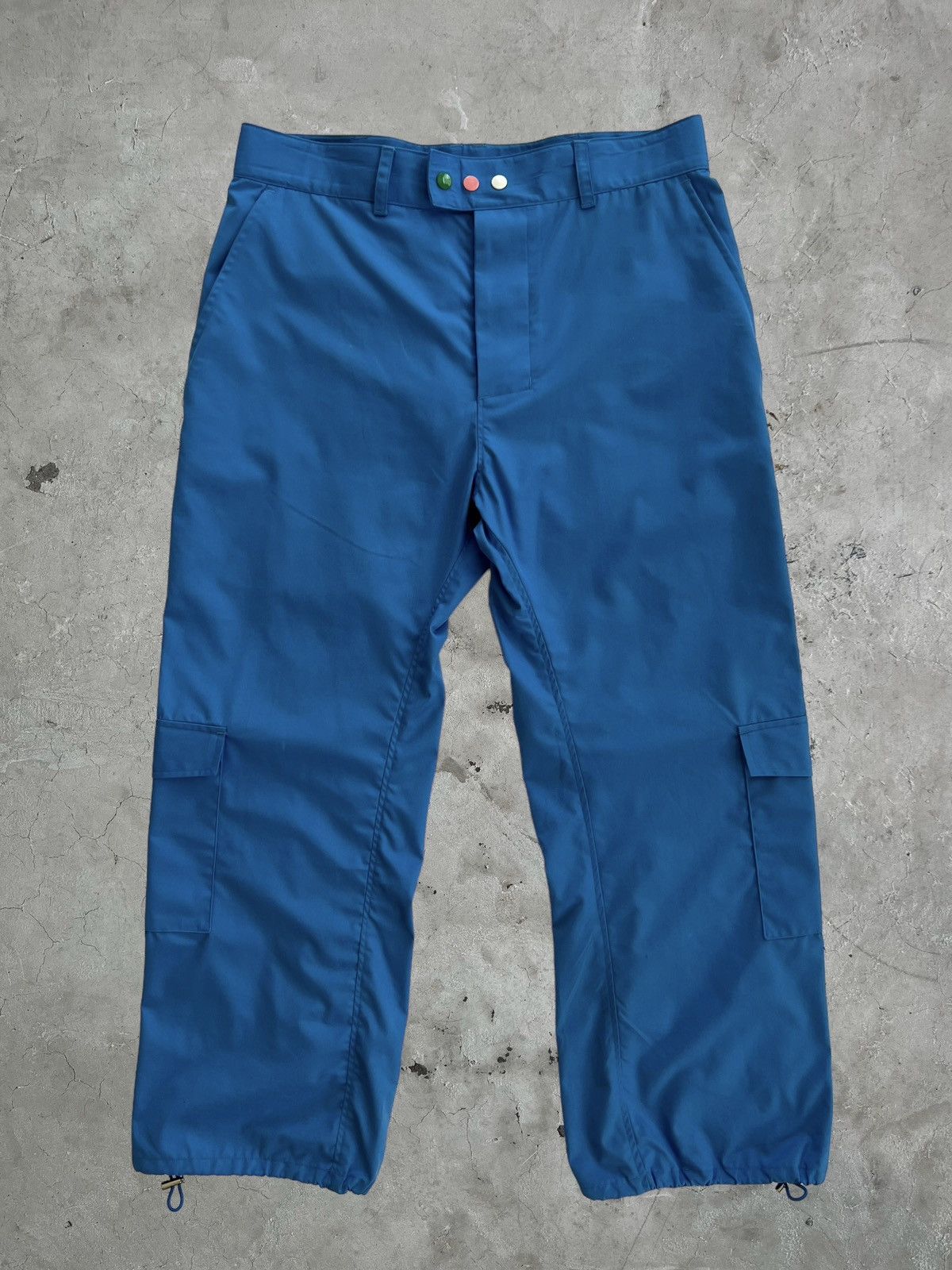 image of 1/1 Aris Tatalovich Cotton Candy Blue 3 Button Cargos in Blue Cotton Candy, Men's (Size 32)