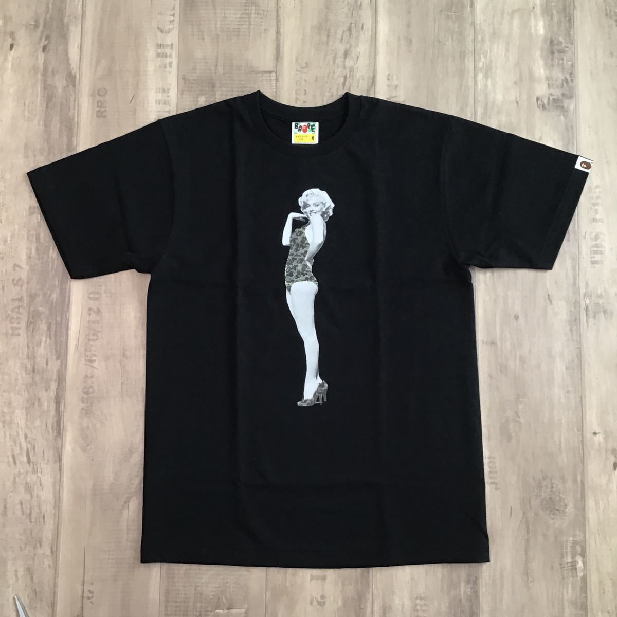 Bape BAPE × Marilyn Monroe BAPE camo T-shirt a bathing ape Size US M / EU 48-50 / 2 - 1 Thumbnail