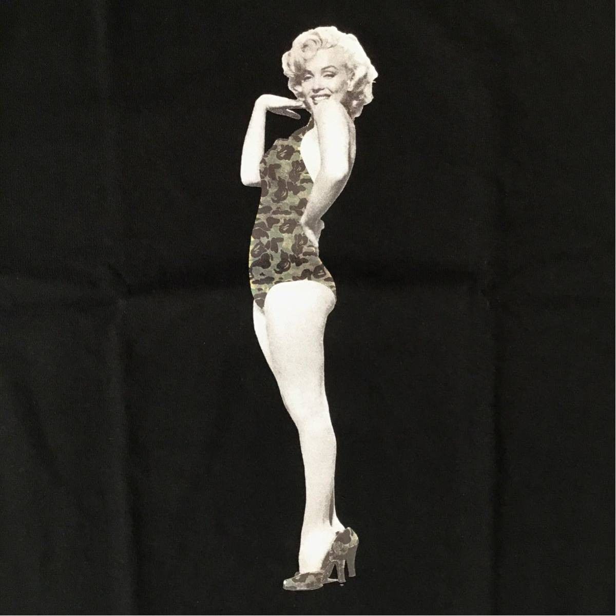 Bape BAPE × Marilyn Monroe BAPE camo T-shirt a bathing ape Size US M / EU 48-50 / 2 - 2 Thumbnail