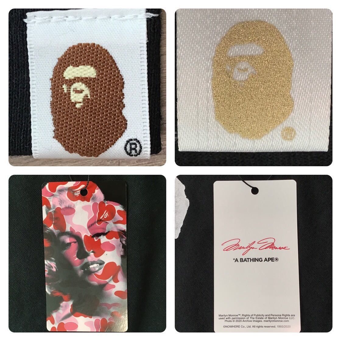Bape BAPE × Marilyn Monroe BAPE camo T-shirt a bathing ape Size US M / EU 48-50 / 2 - 6 Thumbnail