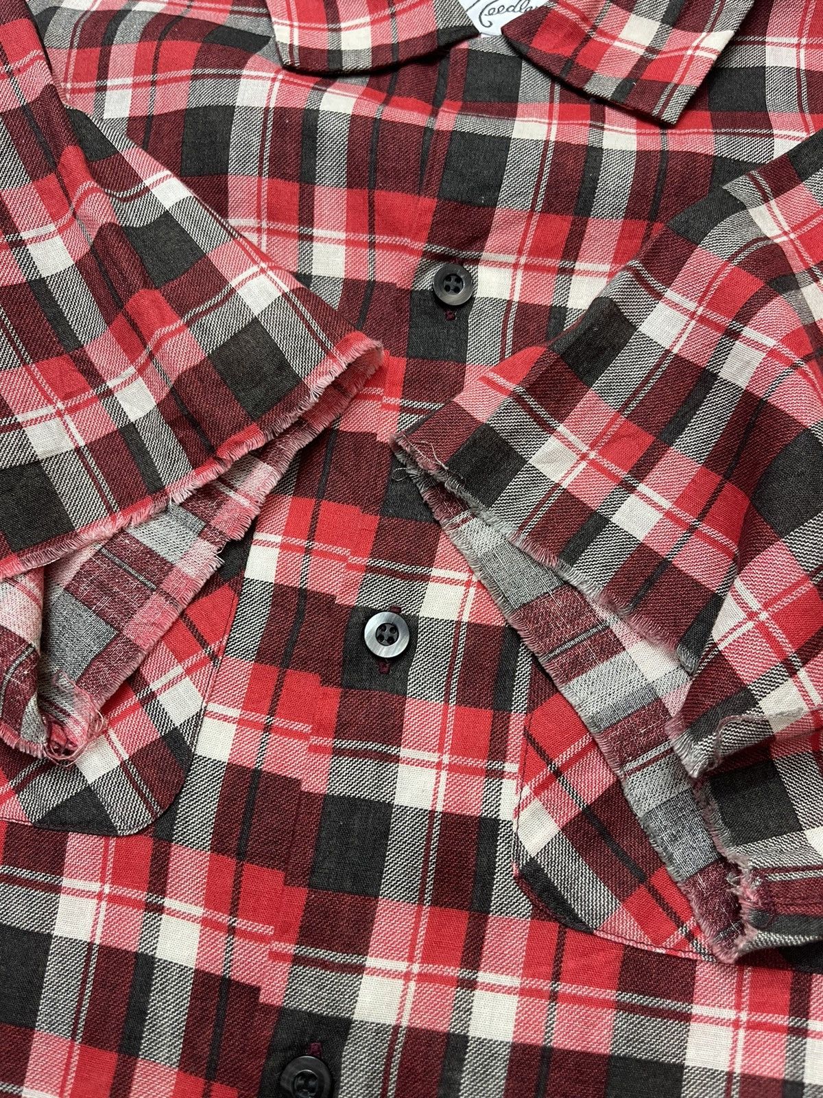 Needles Unfinished Flannel Shirt Size US S / EU 44-46 / 1 - 16 Thumbnail