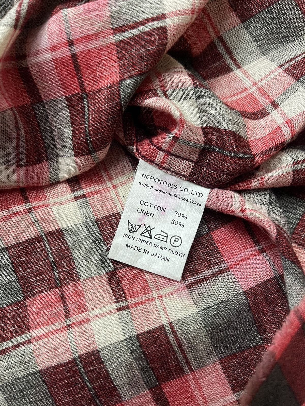 Needles Unfinished Flannel Shirt Size US S / EU 44-46 / 1 - 14 Thumbnail