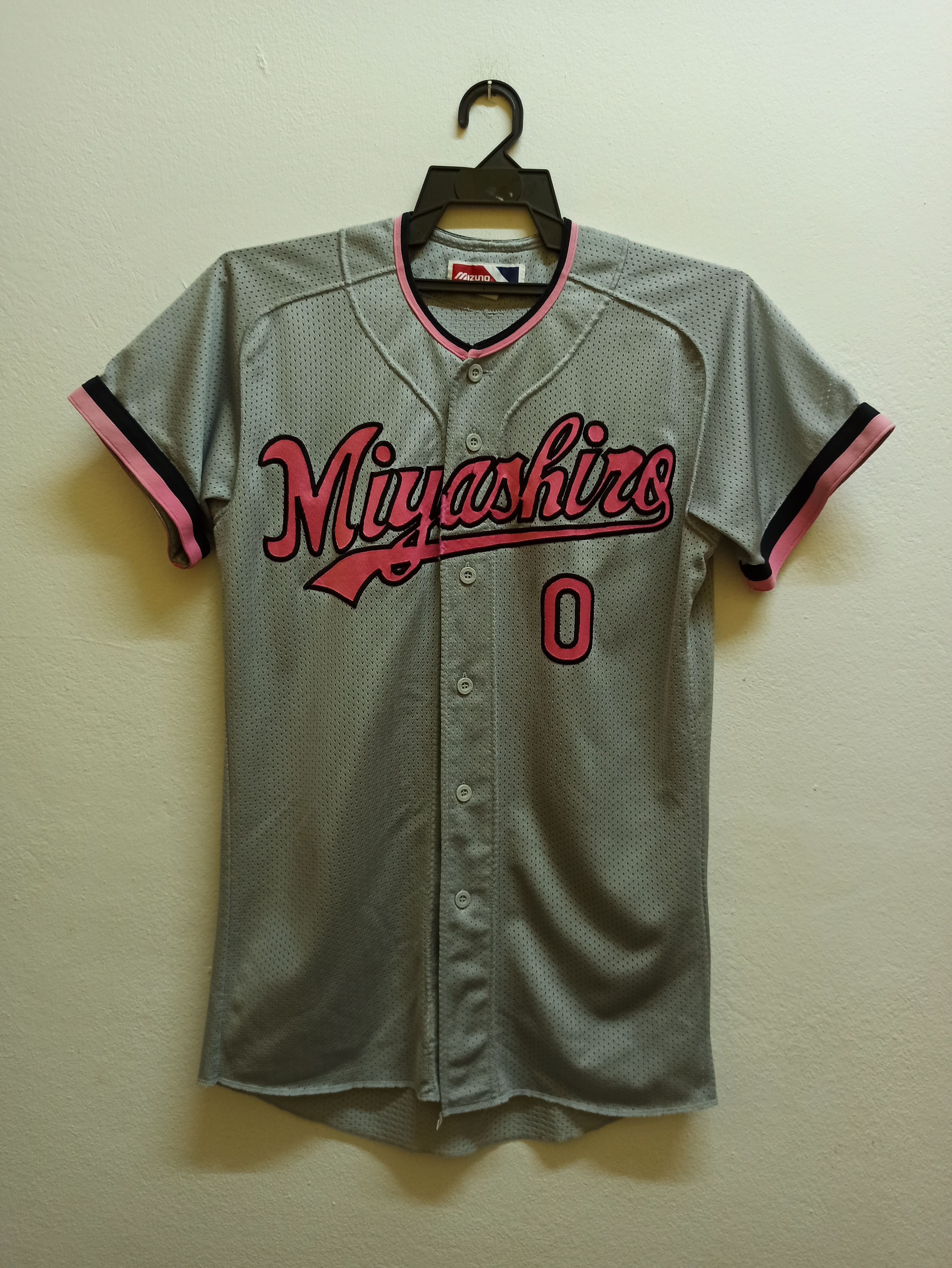 Mizuno Vintage Baseball Jersey Japan Club by Mizuno T-shirt (c32) Size US M / EU 48-50 / 2 - 1 Thumbnail
