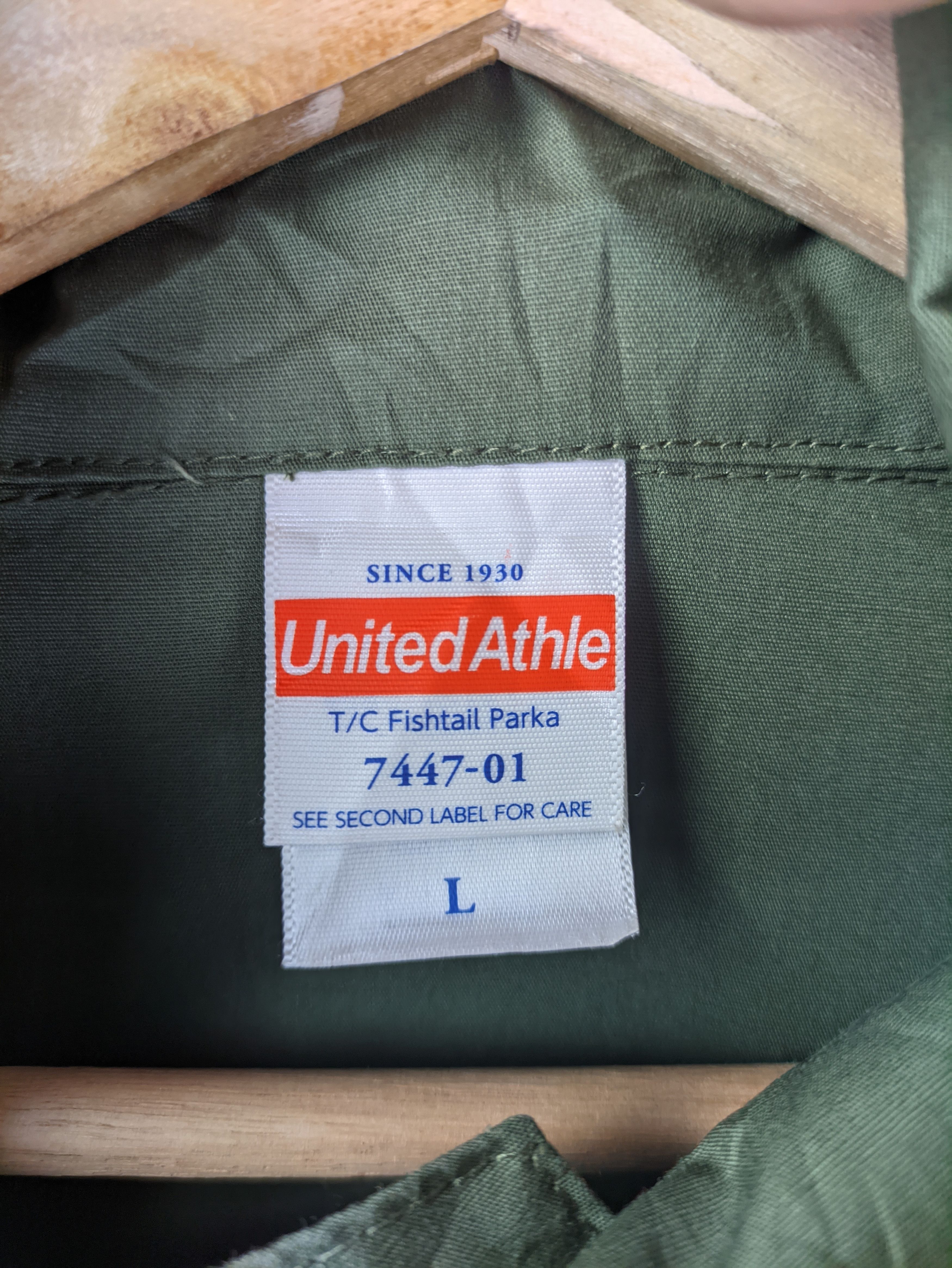 Japanese Brand Steals🔥Fish Tail Parka Military Fashion Anti Fascist Size US L / EU 52-54 / 3 - 3 Thumbnail