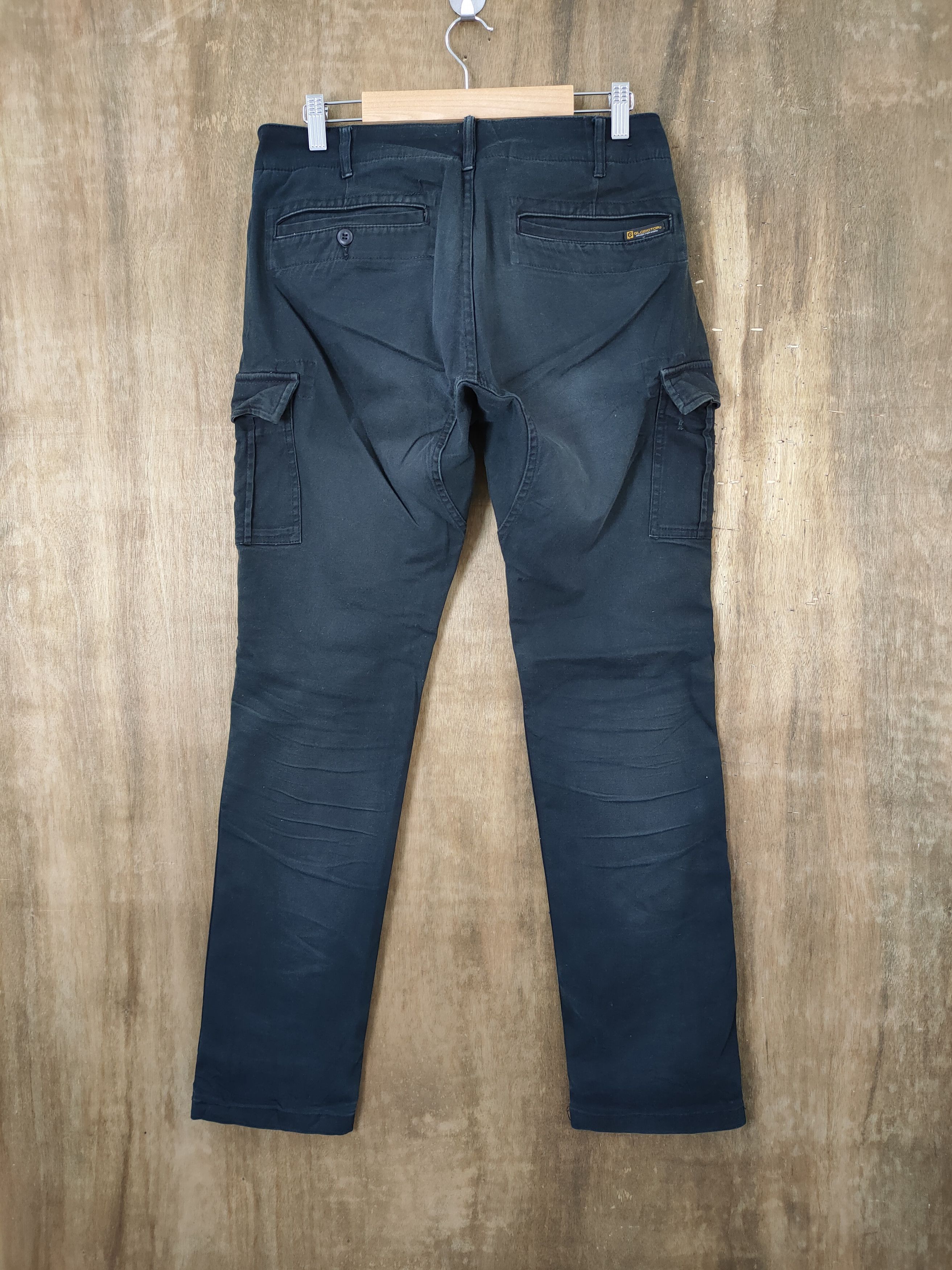 Japanese Brand VINTAGE JAPANESE BRAND FADED DISTRESSED CARGO PANTS Size US 31 - 2 Thumbnail