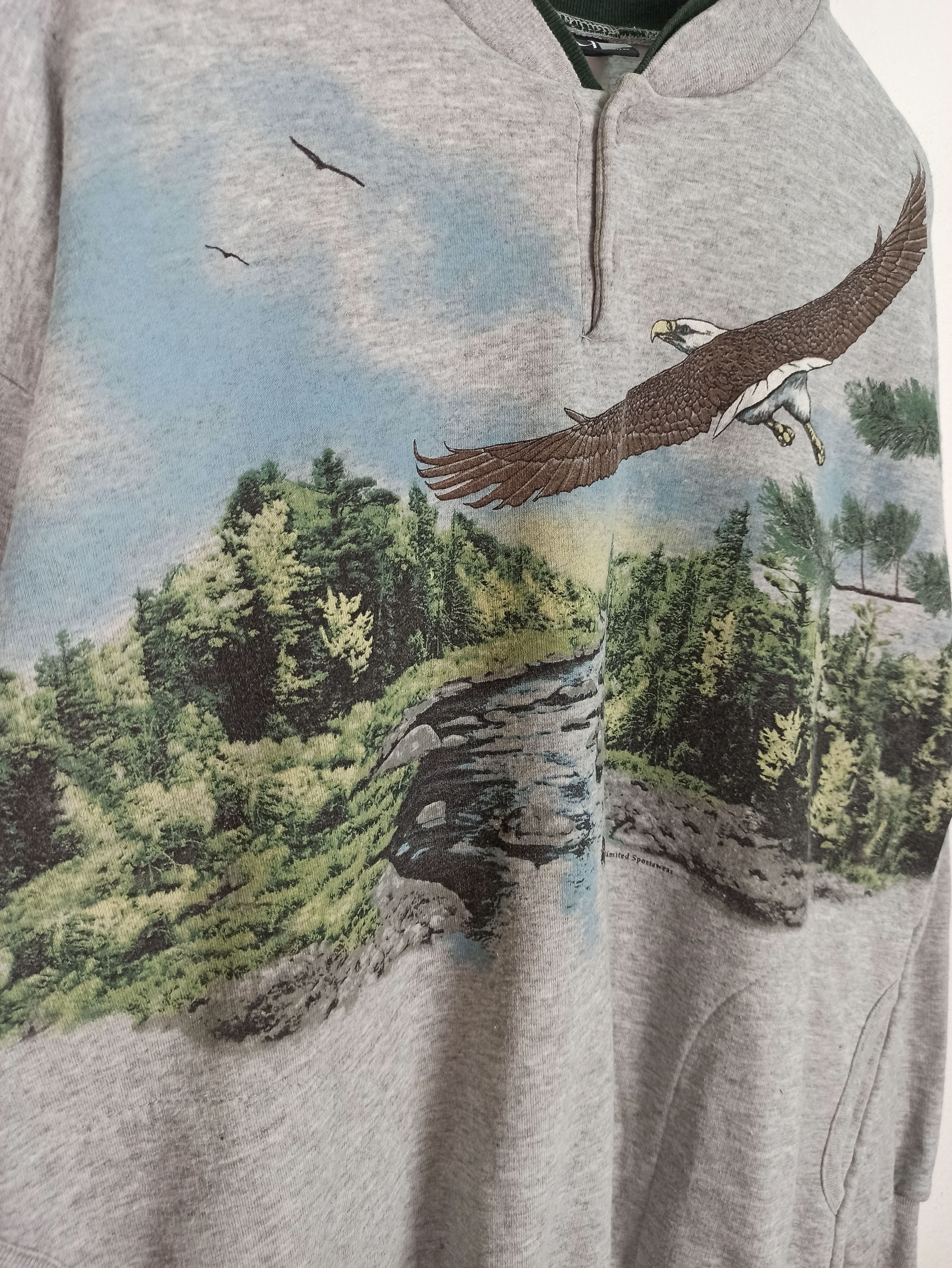 Vintage 🔥STEALS🔥 Art Unlimited Sportswear Full Print Jumper (c39) Size US XL / EU 56 / 4 - 2 Thumbnail