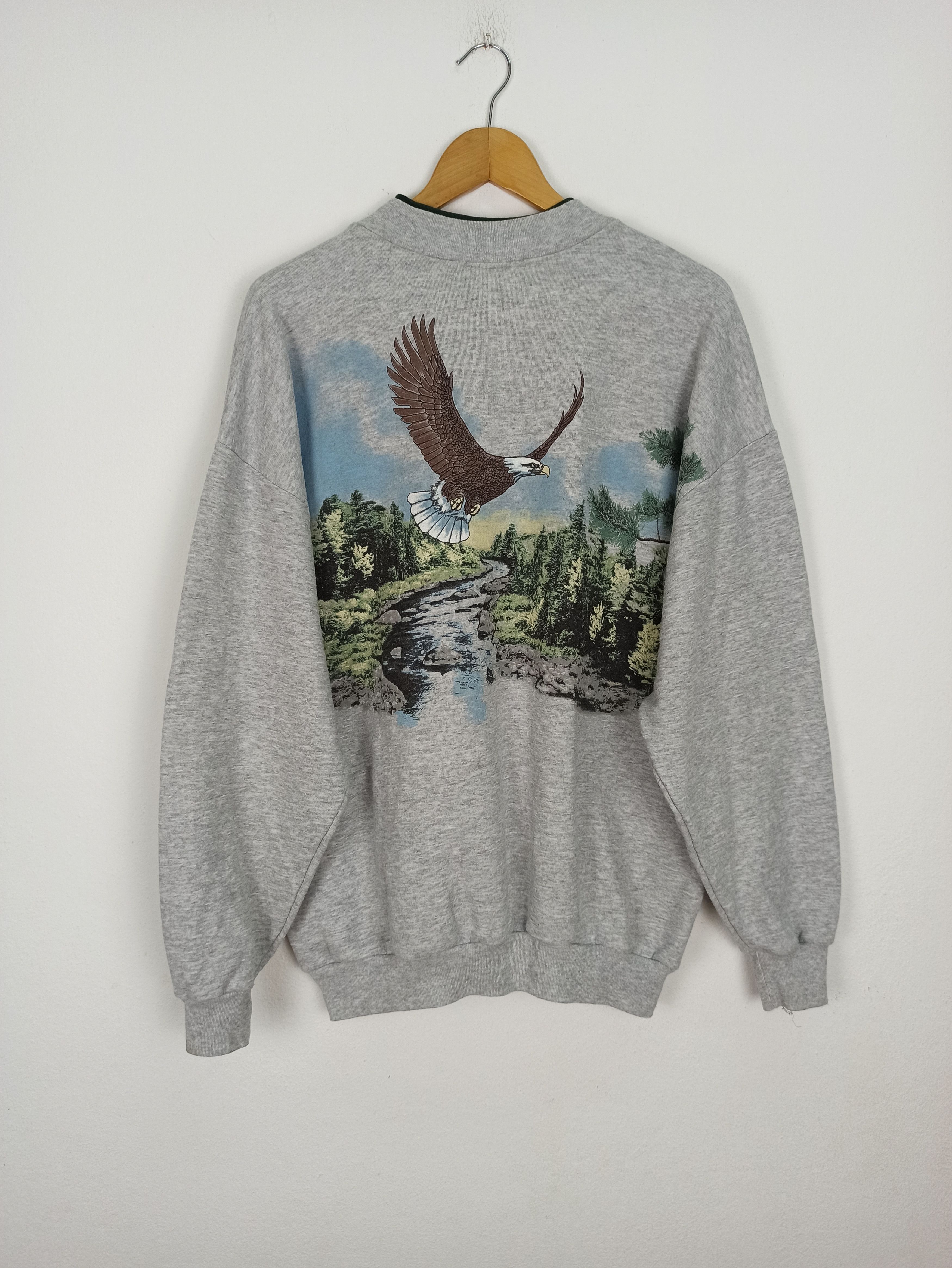 Vintage 🔥STEALS🔥 Art Unlimited Sportswear Full Print Jumper (c39) Size US XL / EU 56 / 4 - 5 Thumbnail
