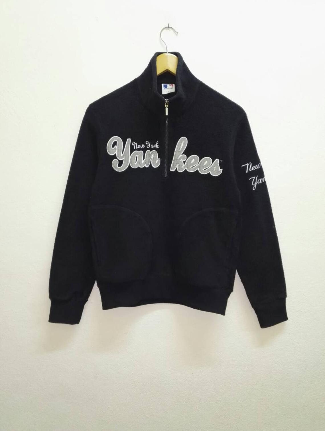 MLB 🔥STEALS🔥 Fleece Yankees New York MLB half zipper Size US S / EU 44-46 / 1 - 1 Thumbnail