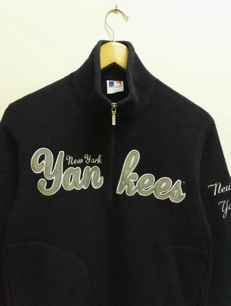 MLB 🔥STEALS🔥 Fleece Yankees New York MLB half zipper Size US S / EU 44-46 / 1 - 2 Thumbnail