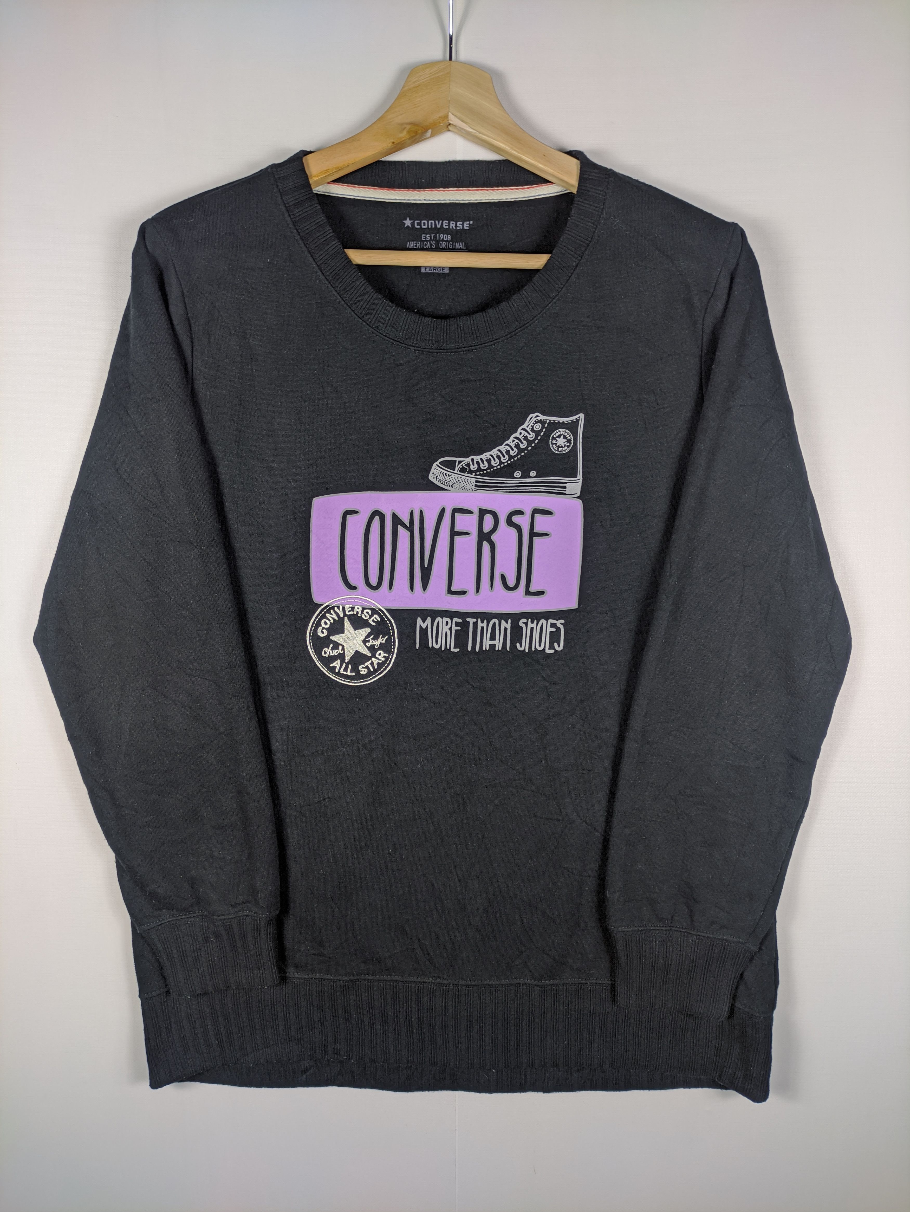 Converse Steals🔥Converse Sweatshirt Big Logo Size US M / EU 48-50 / 2 - 1 Thumbnail