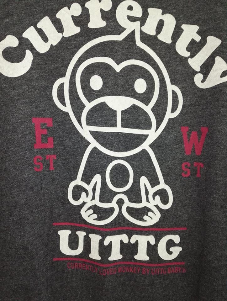 Vintage Vintage Uittg Baby Monkey Sweatshirt Size US M / EU 48-50 / 2 - 2 Thumbnail