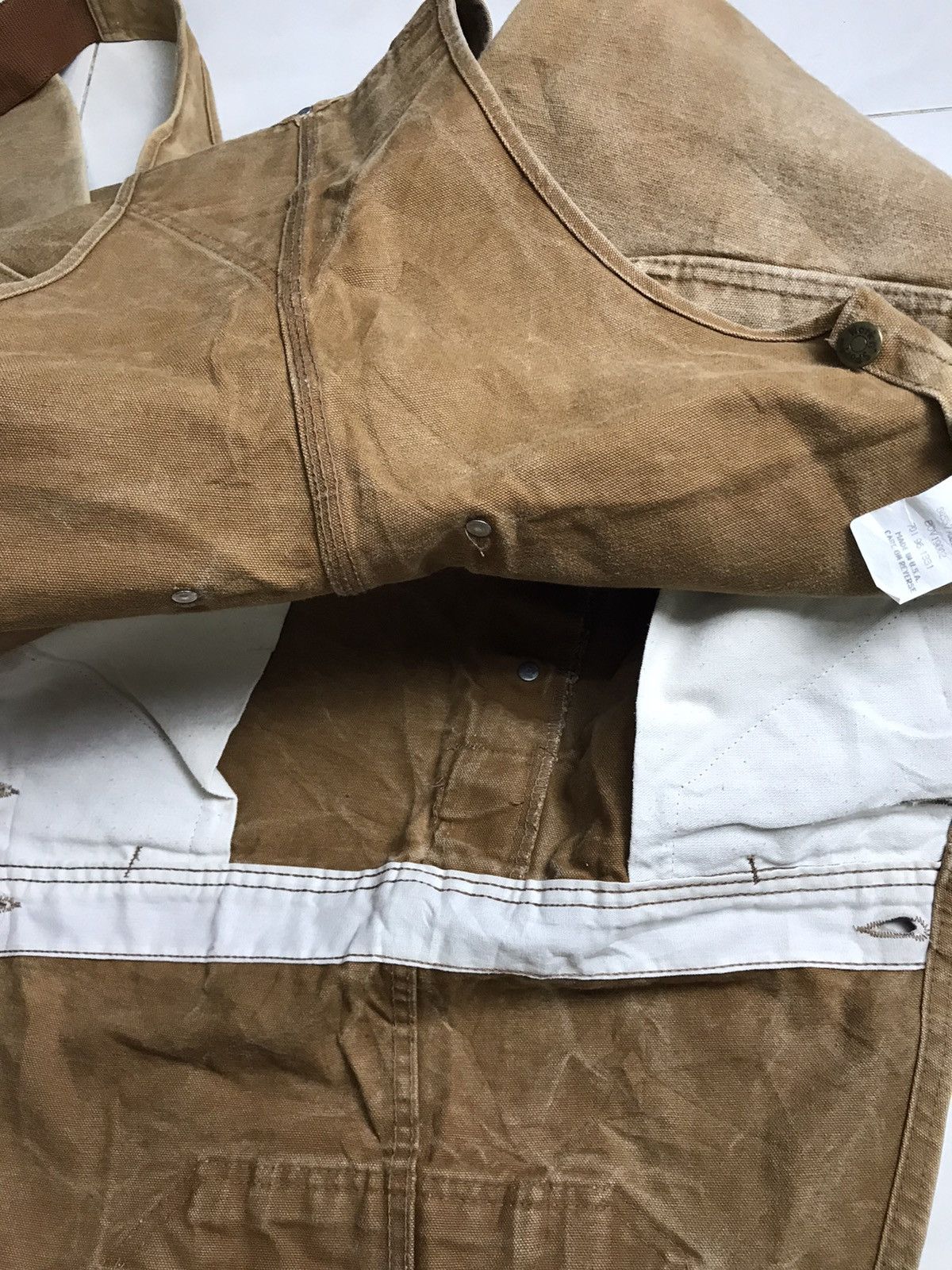 Vintage Vintage Overall Jumpsuit Work&Sport duck canvas Size US 36 / EU 52 - 11 Thumbnail