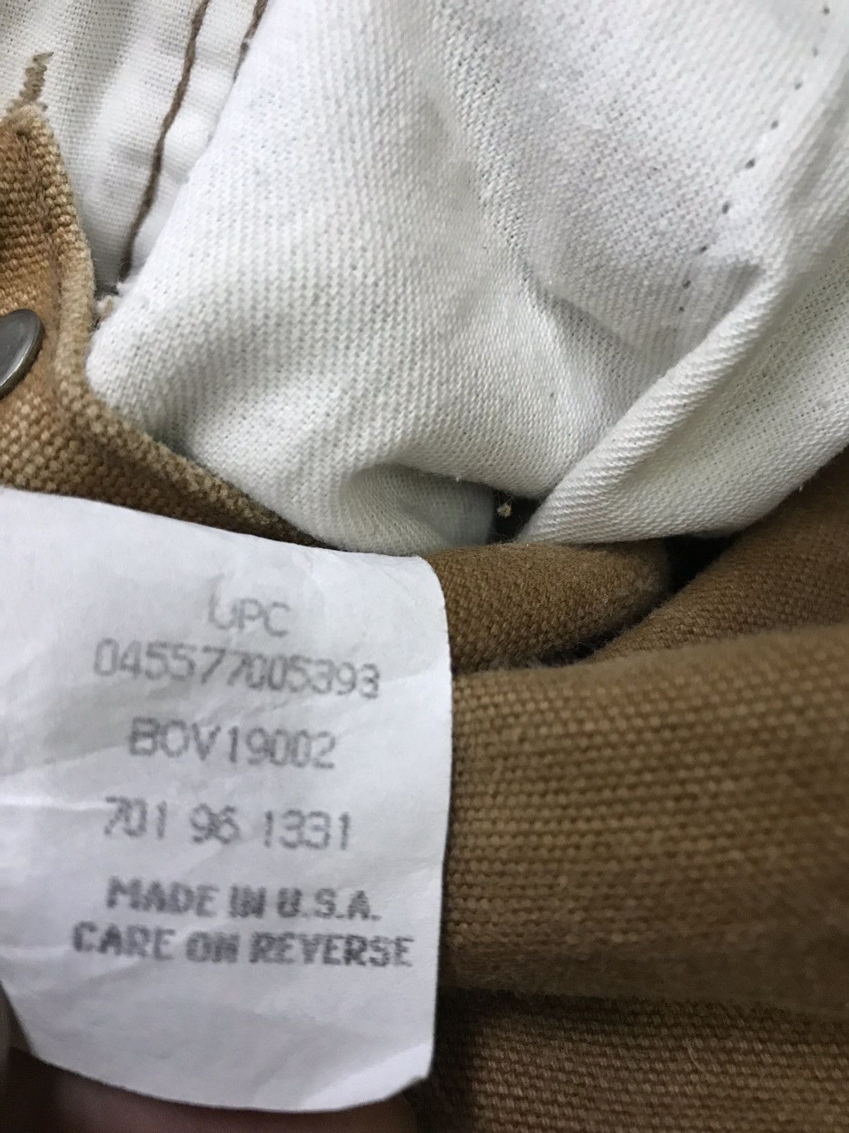 Vintage Vintage Overall Jumpsuit Work&Sport duck canvas Size US 36 / EU 52 - 12 Thumbnail