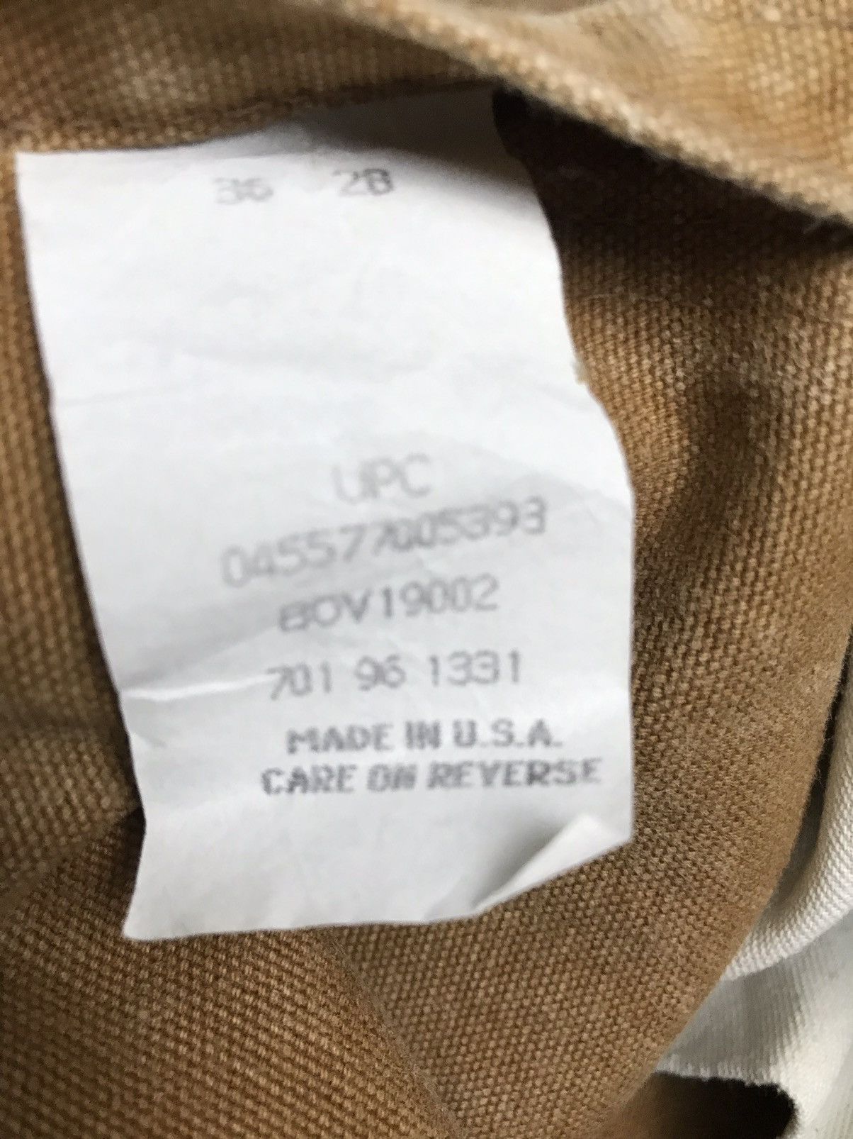 Vintage Vintage Overall Jumpsuit Work&Sport duck canvas Size US 36 / EU 52 - 16 Thumbnail